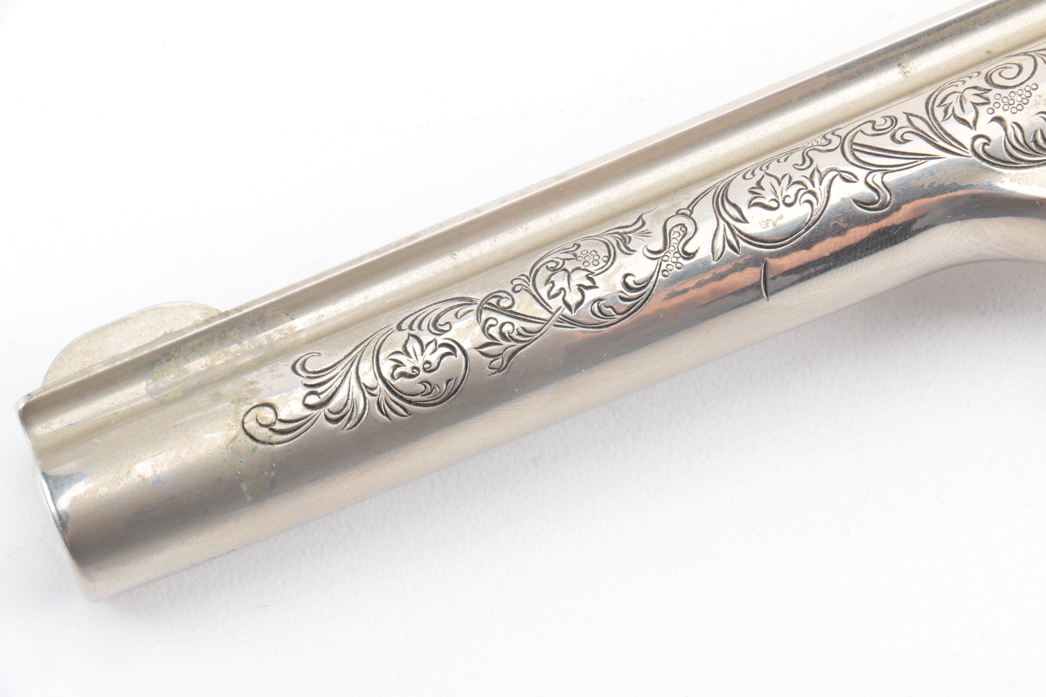 Wyatt Earp Replica Revolver From The Franklin Mint