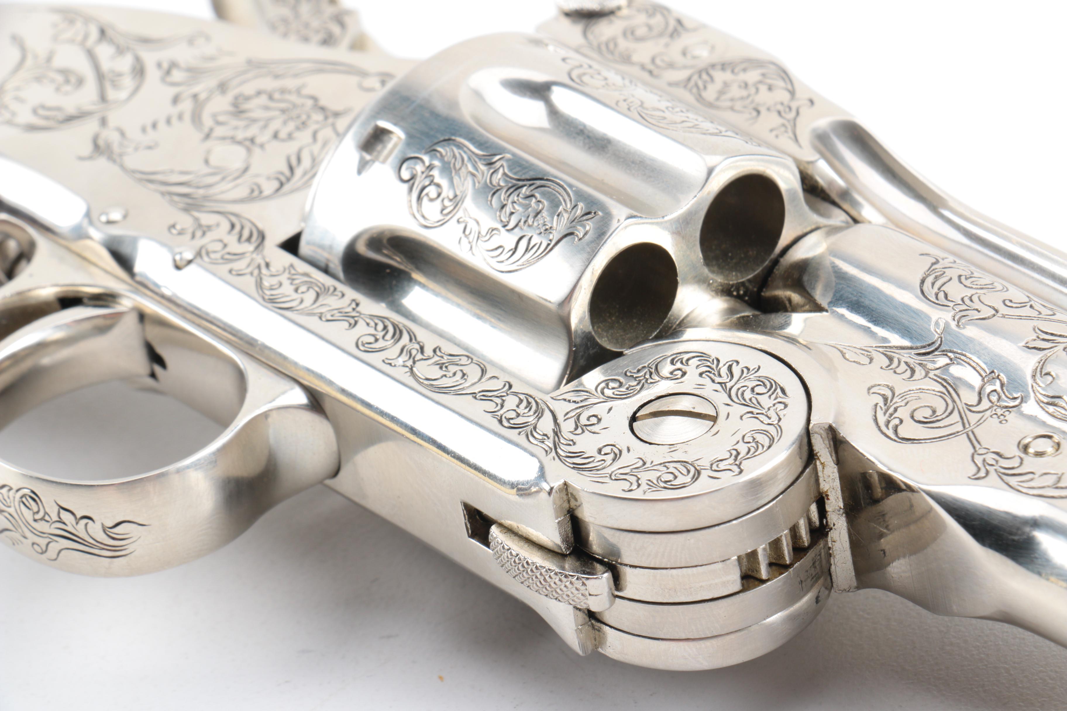 Wyatt Earp Replica Revolver From The Franklin Mint