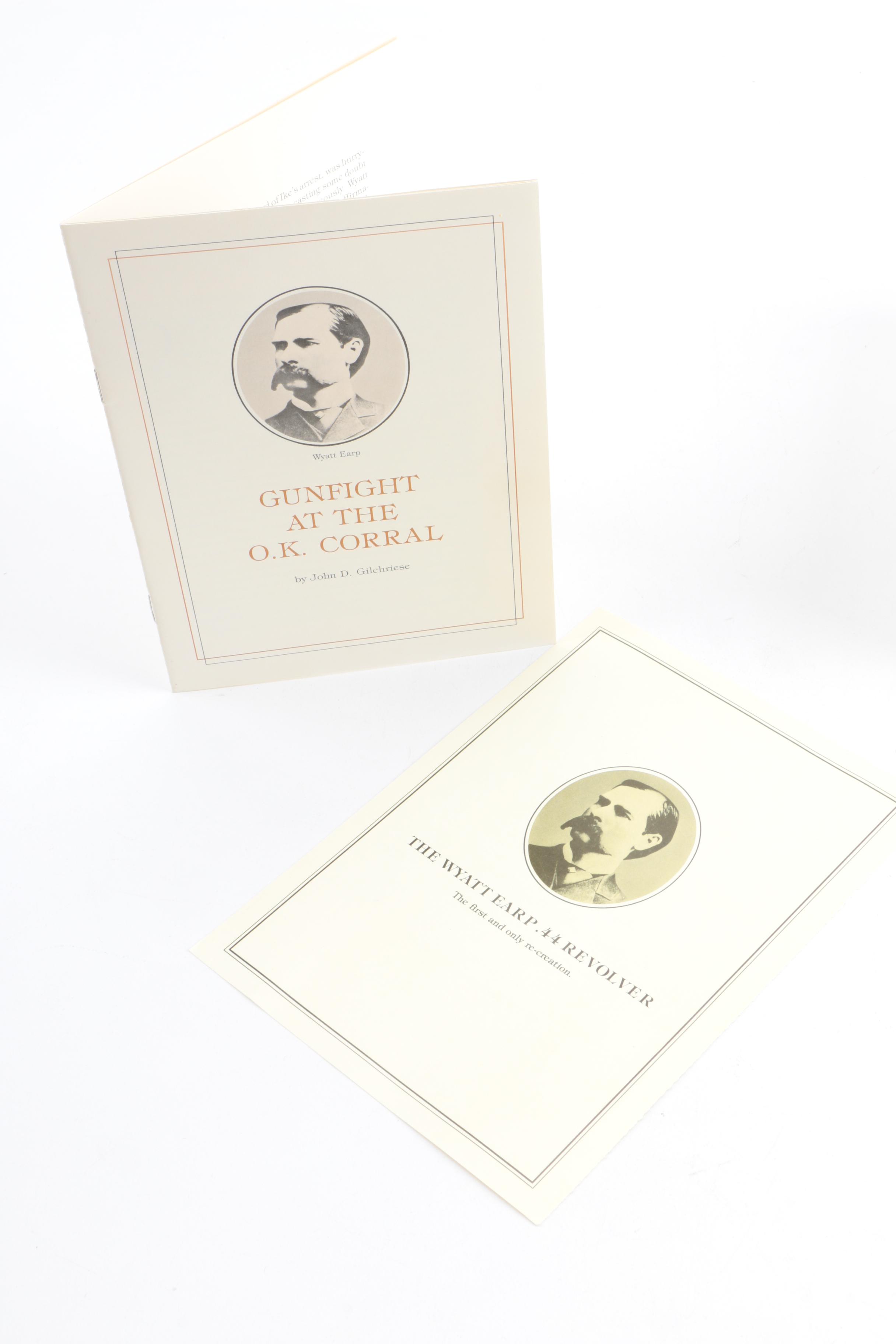 Wyatt Earp Replica Revolver From The Franklin Mint