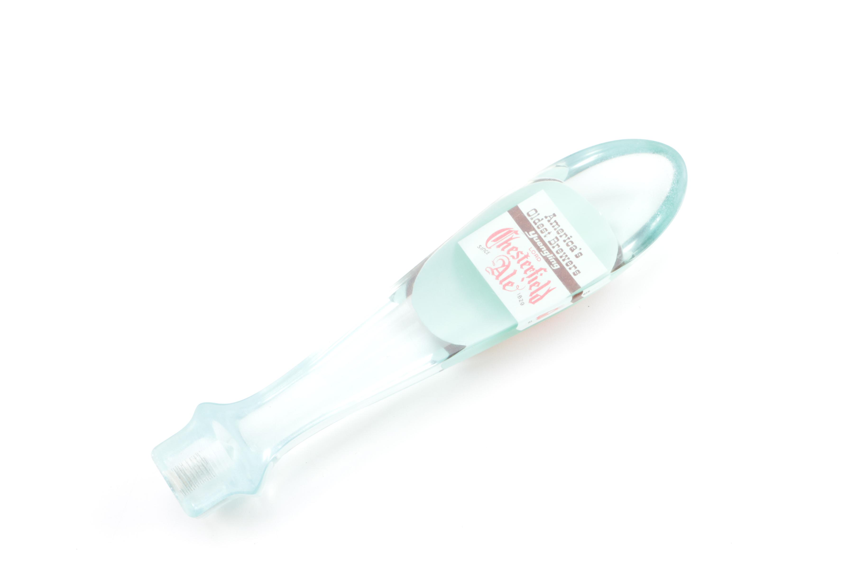 Vintage Chesterfield Ale Tap Handle, Yuengling Mini Keg and Other Breweriana