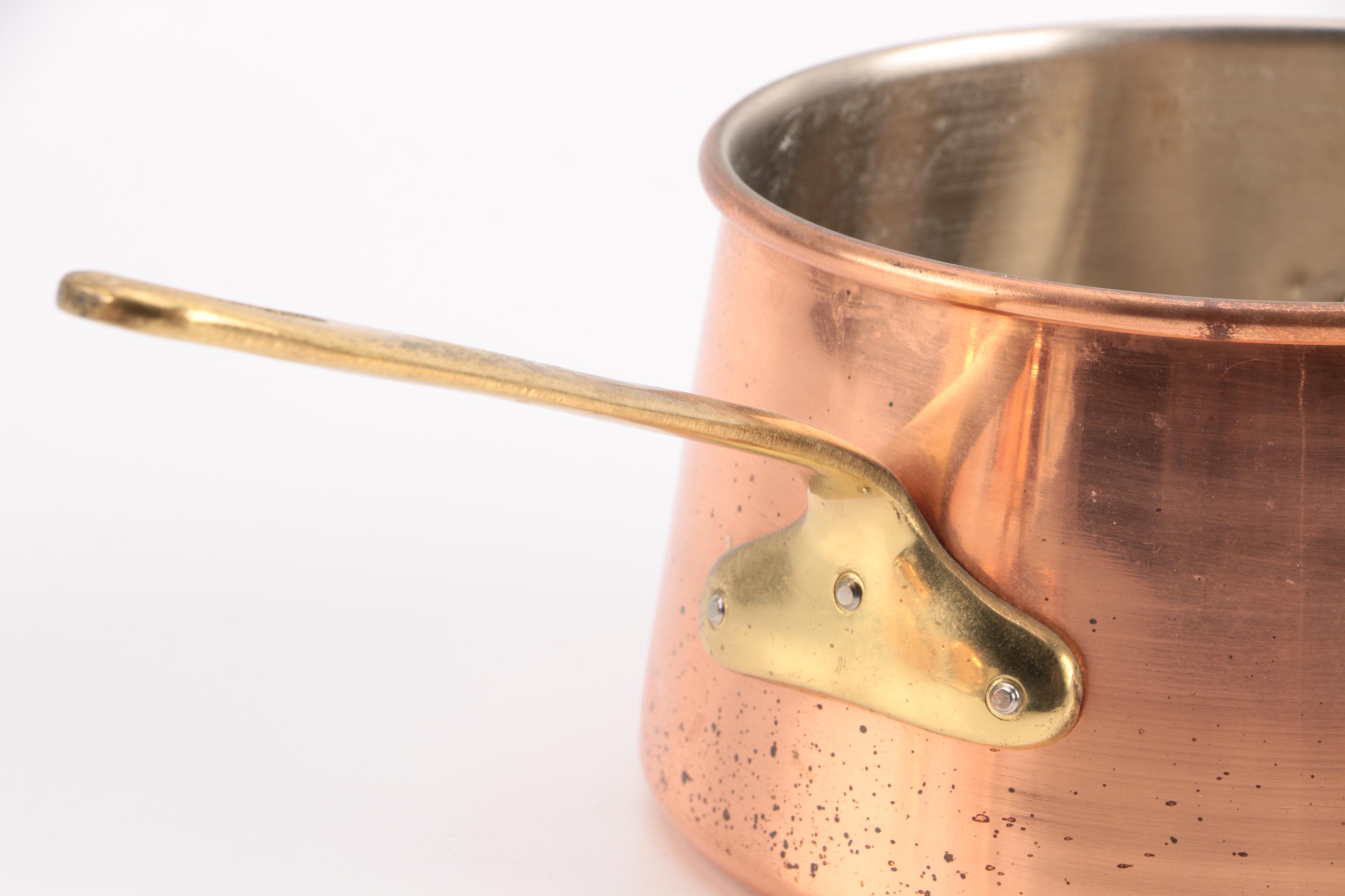 Copper Saucepan and Water Pitcher