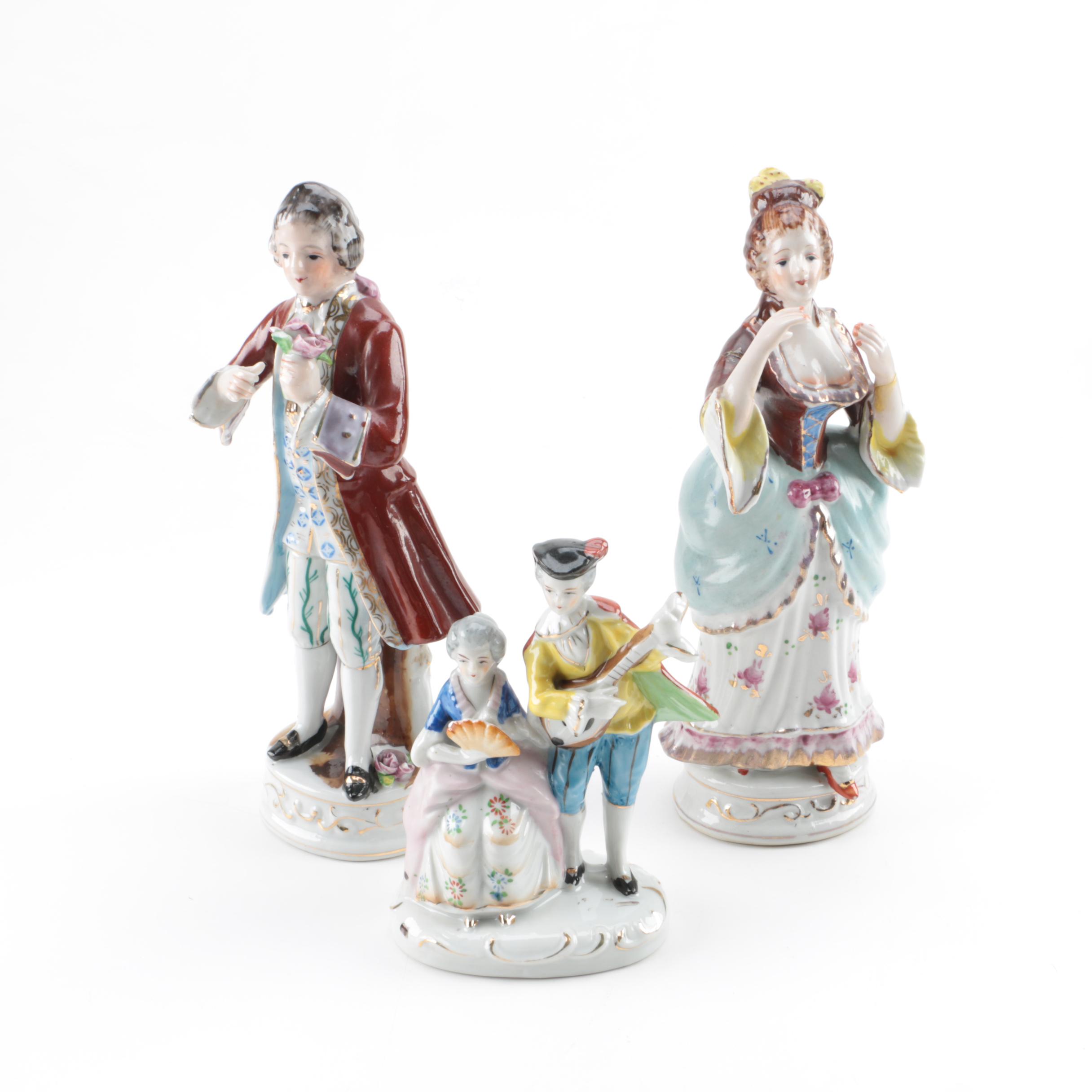 Porcelain Figurines Including Orion