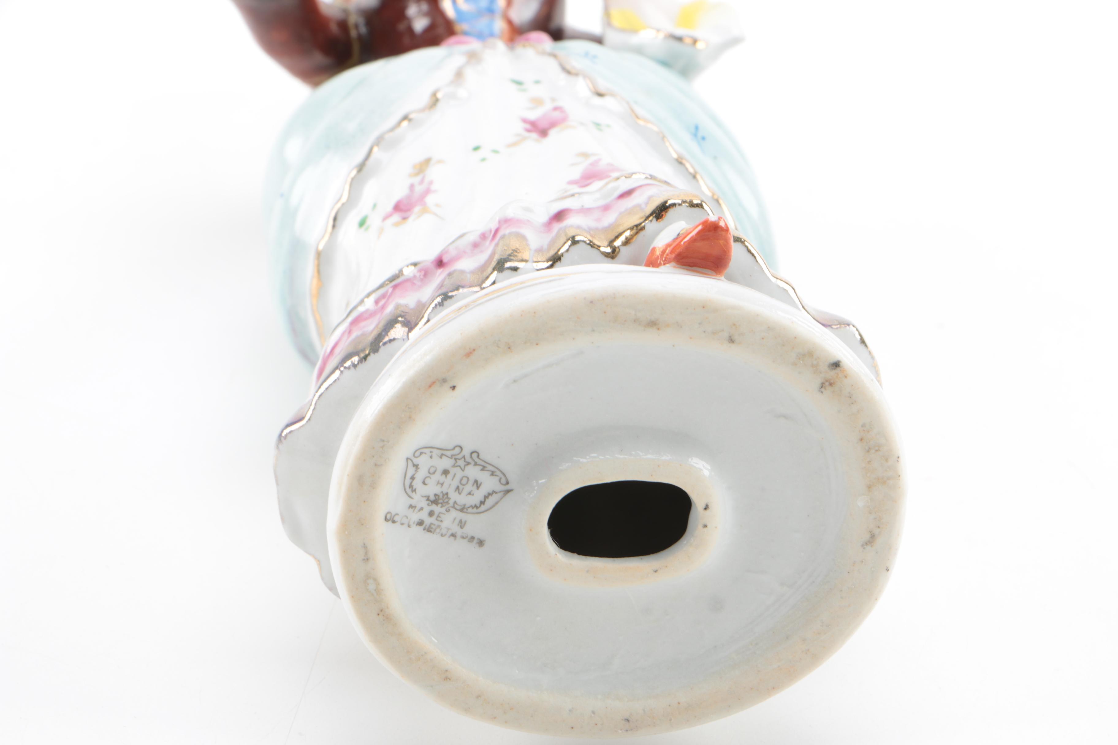 Porcelain Figurines Including Orion