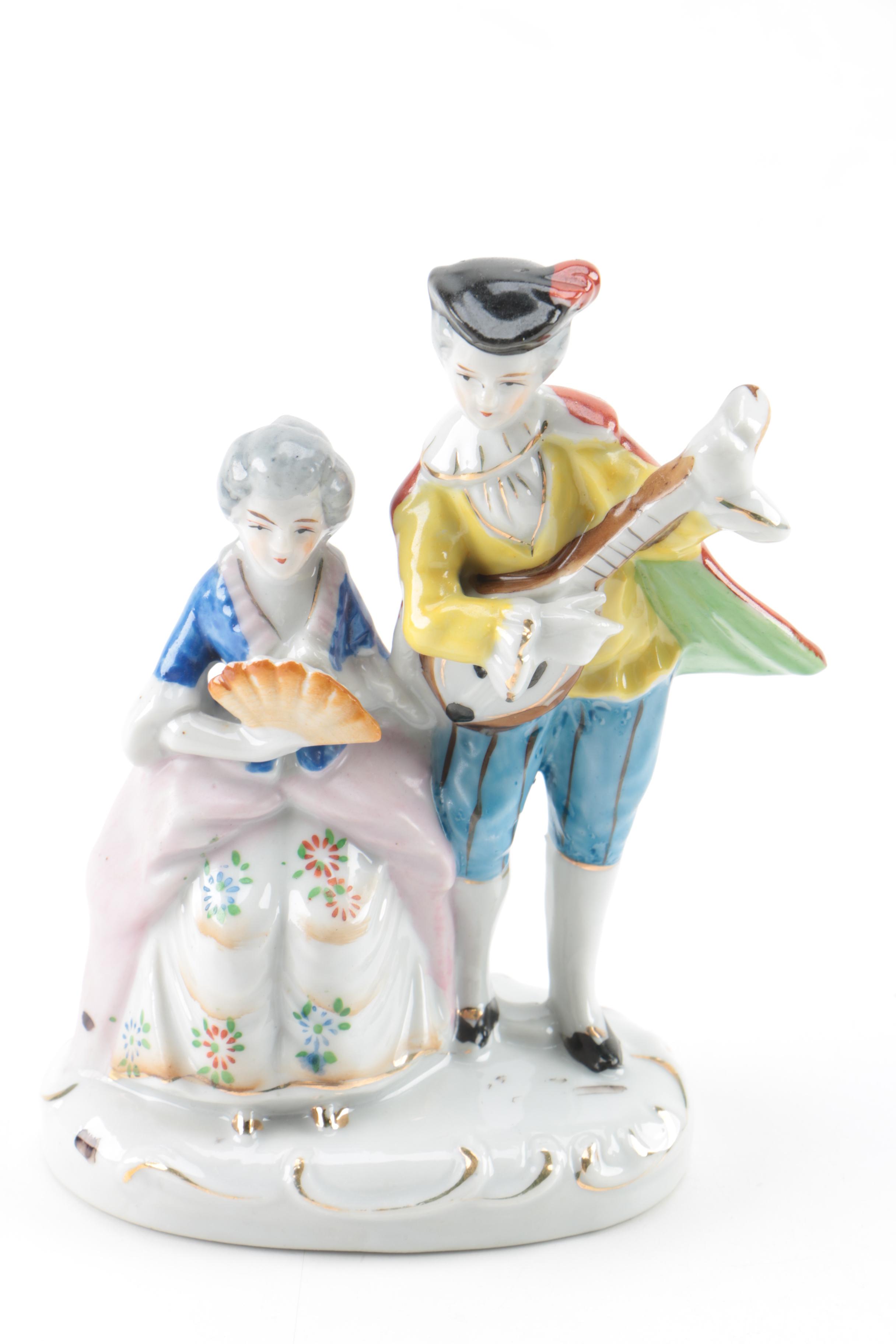 Porcelain Figurines Including Orion