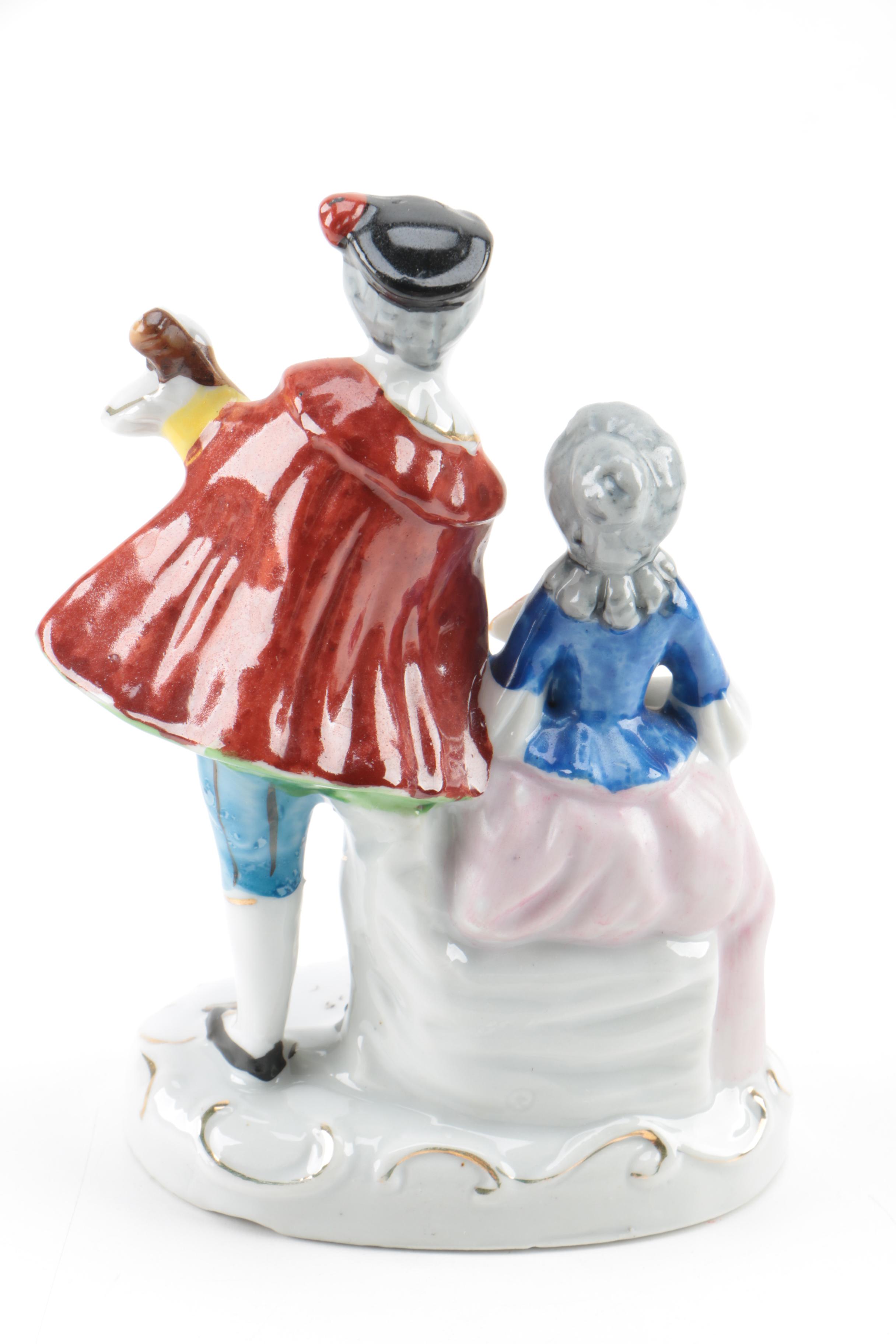 Porcelain Figurines Including Orion