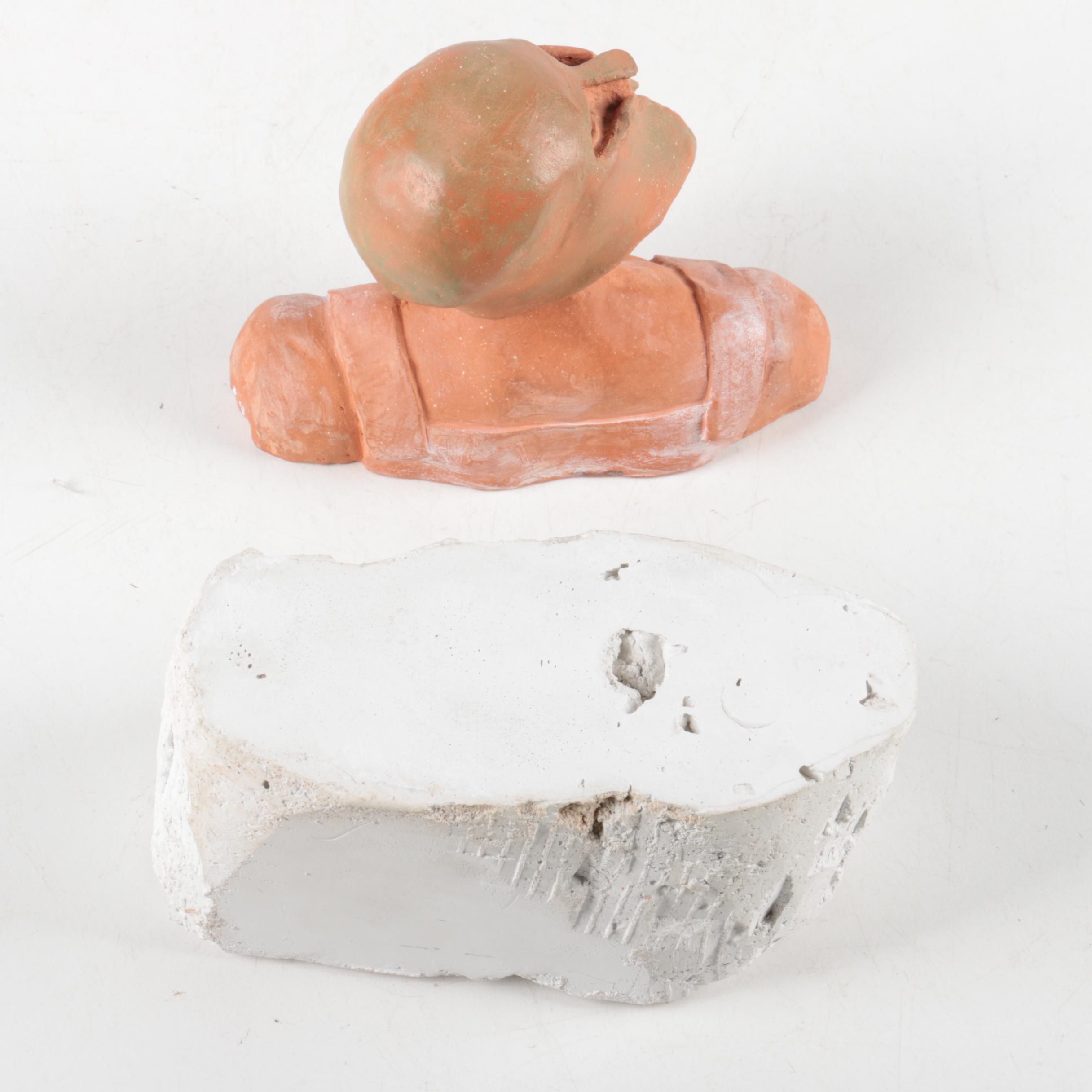 Clay Bust