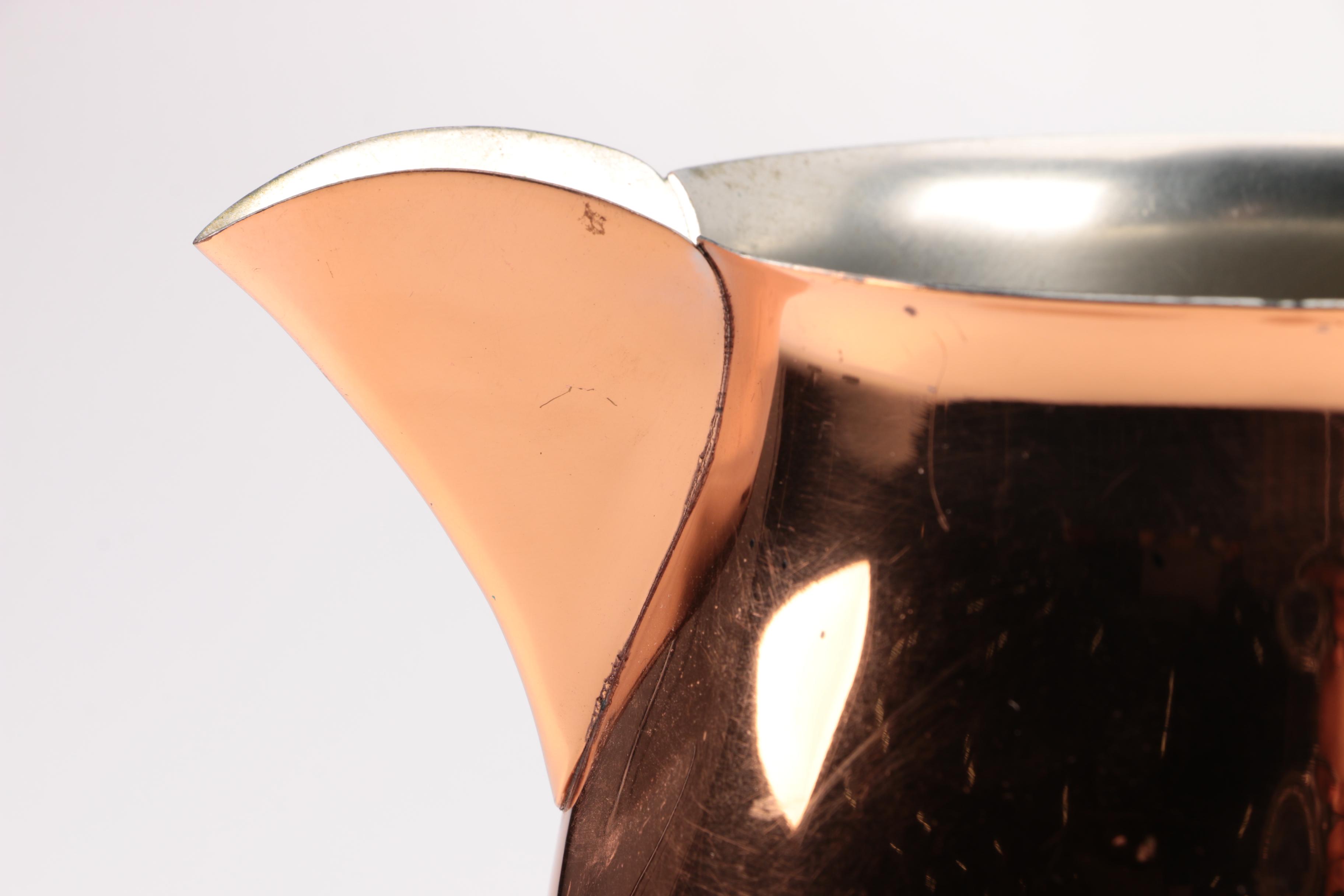 Cavalier Copper Rever Style Pitcher