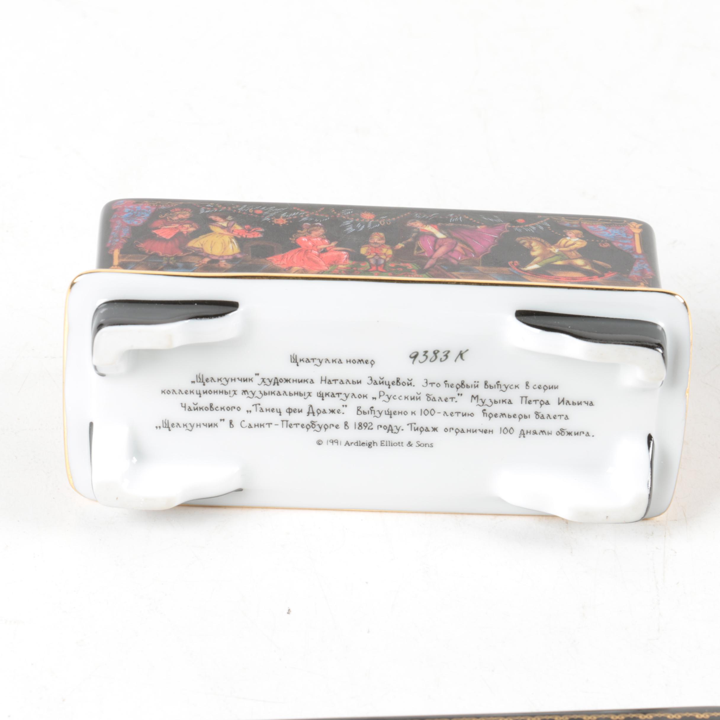 Ardleigh Elliot & Sons Nutcracker Music Box