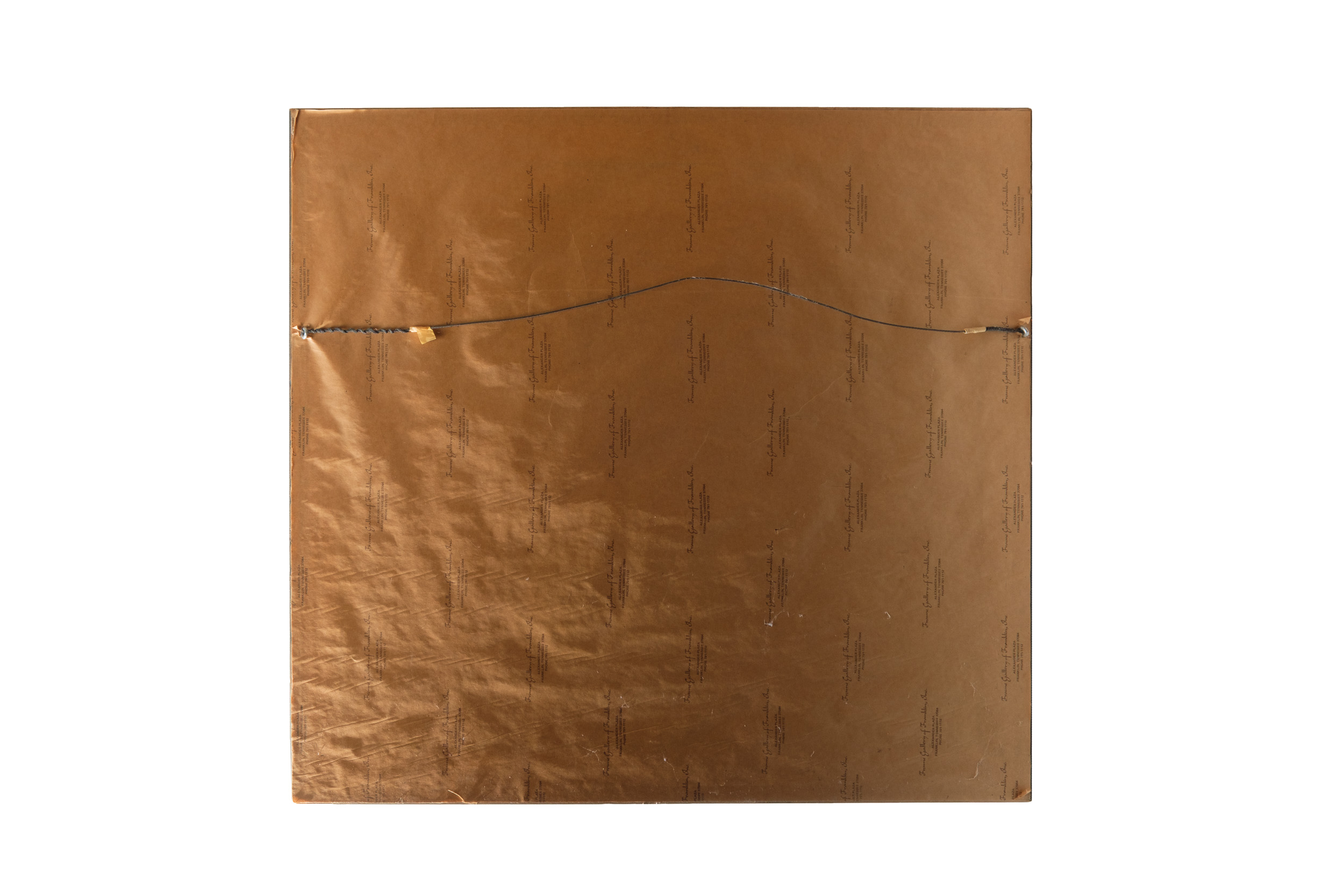 Offset Lithograph After Michael Sloan "Snow Wagon"