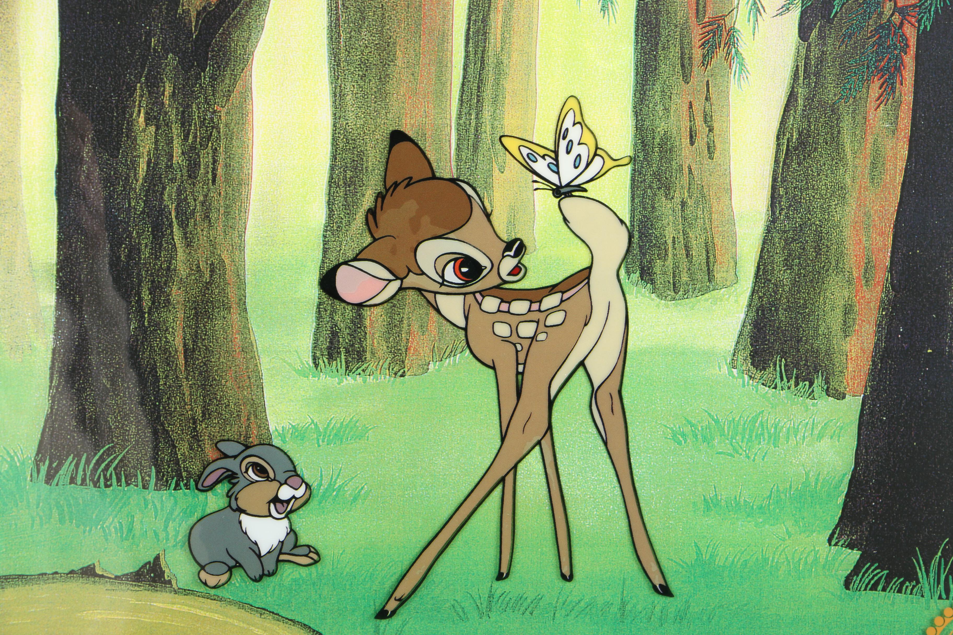 Walt Disney Studios Sericel From "Bambi"