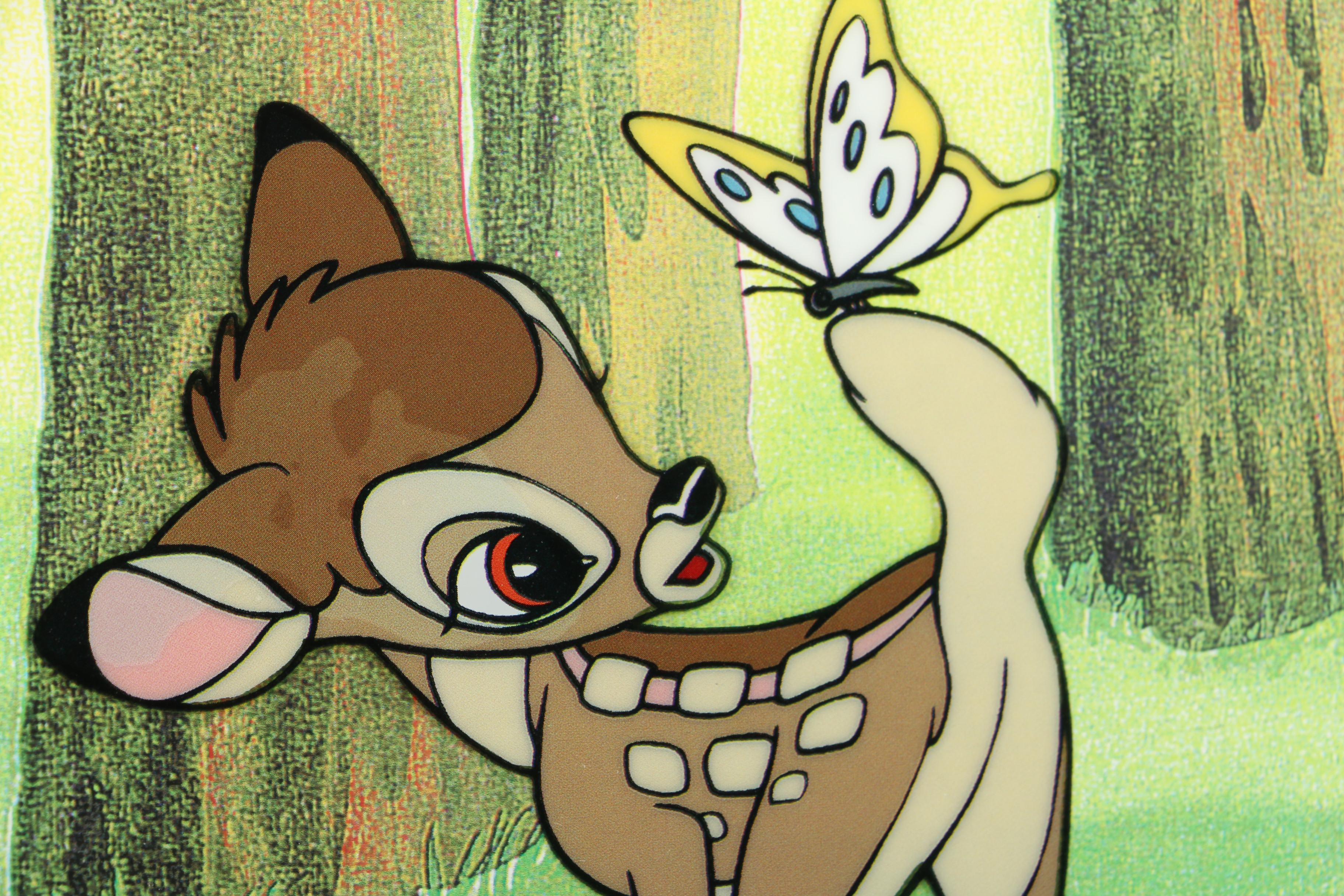 Walt Disney Studios Sericel From "Bambi"