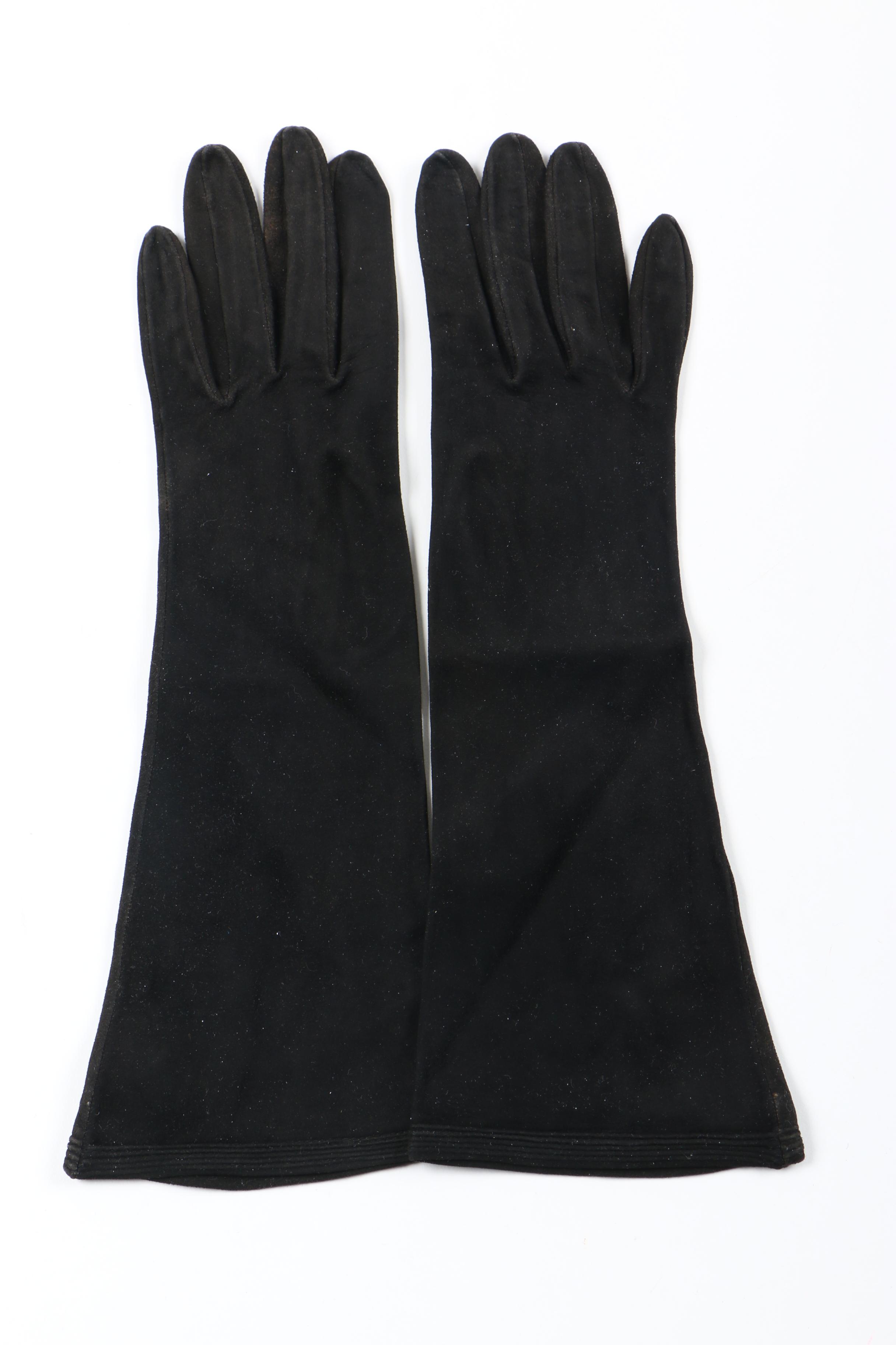 Women's Vintage Gloves Including Leather