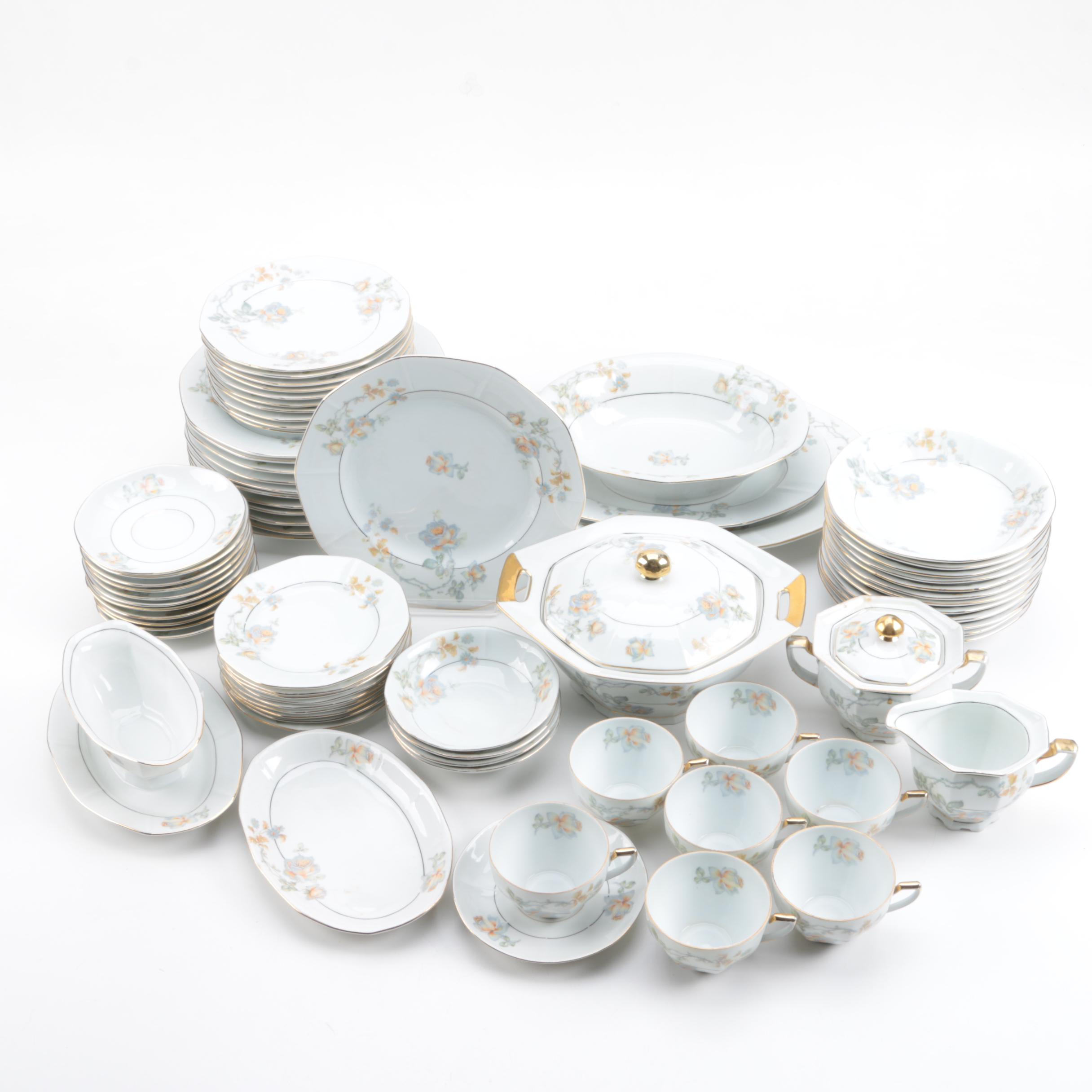 Vintage Victoria China Porcelain Tableware