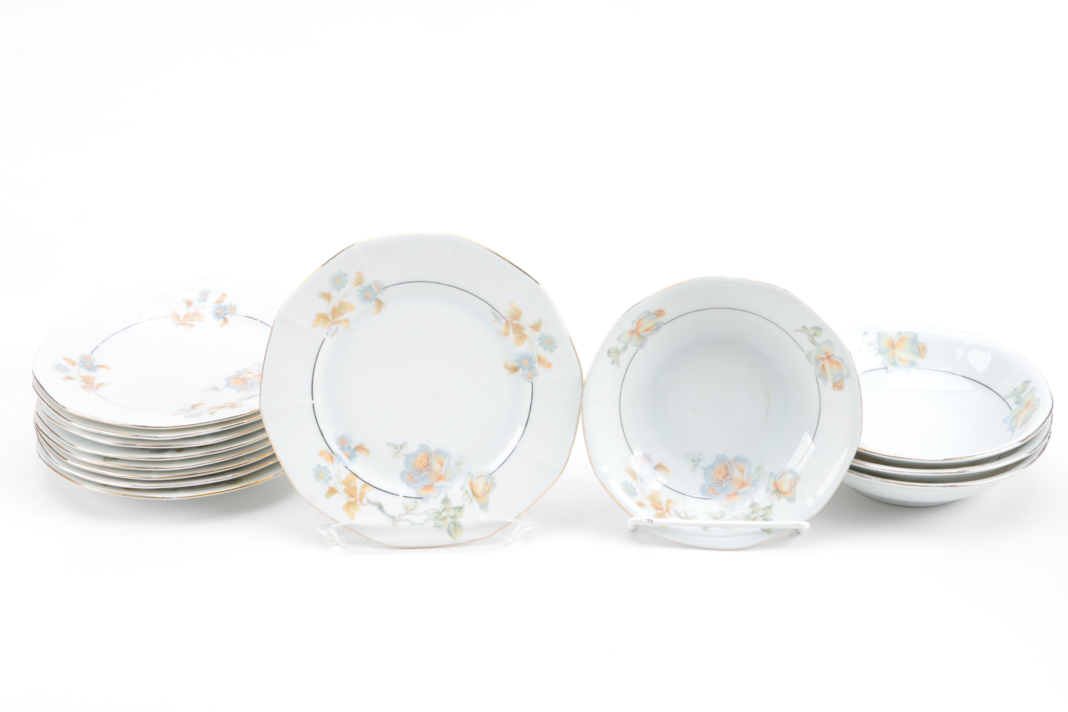 Vintage Victoria China Porcelain Tableware