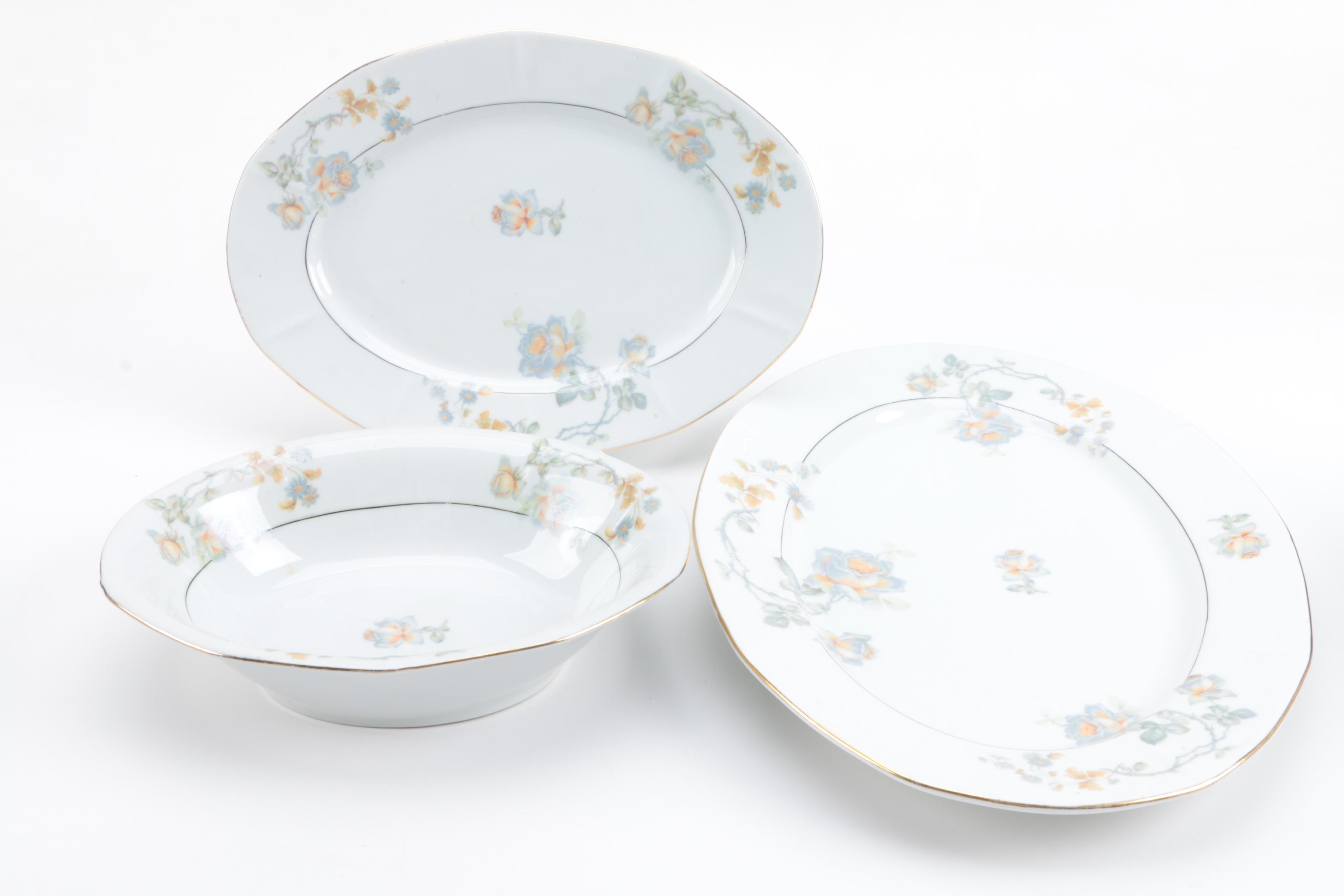 Vintage Victoria China Porcelain Tableware