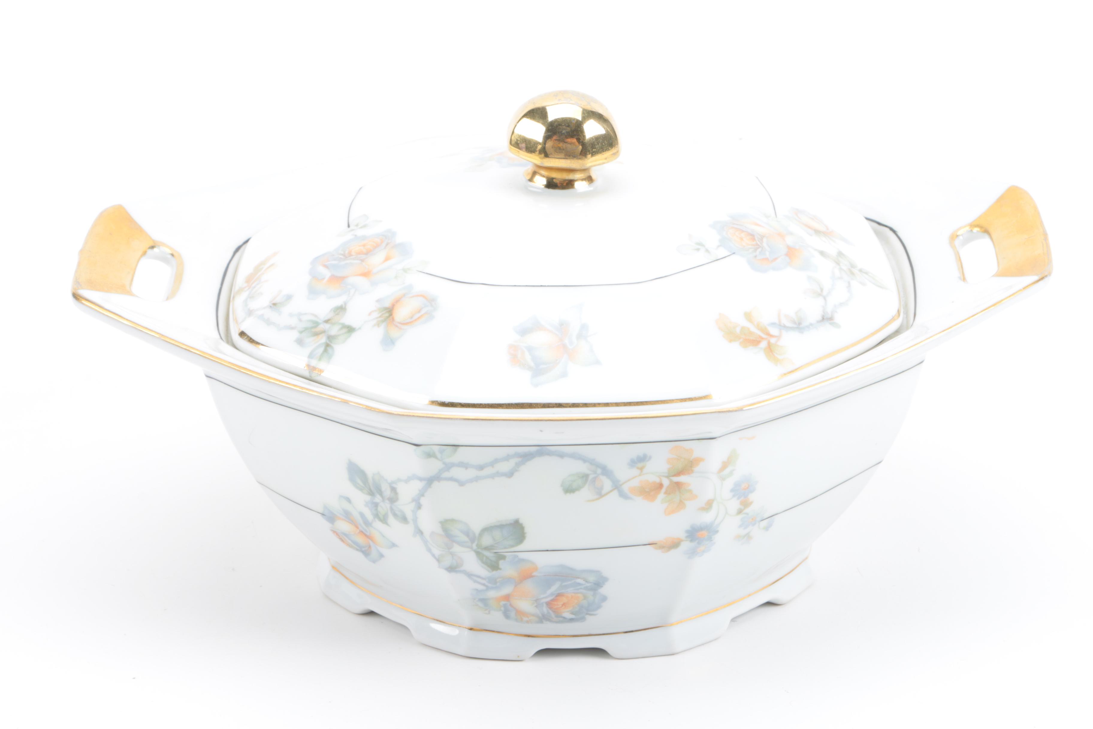 Vintage Victoria China Porcelain Tableware