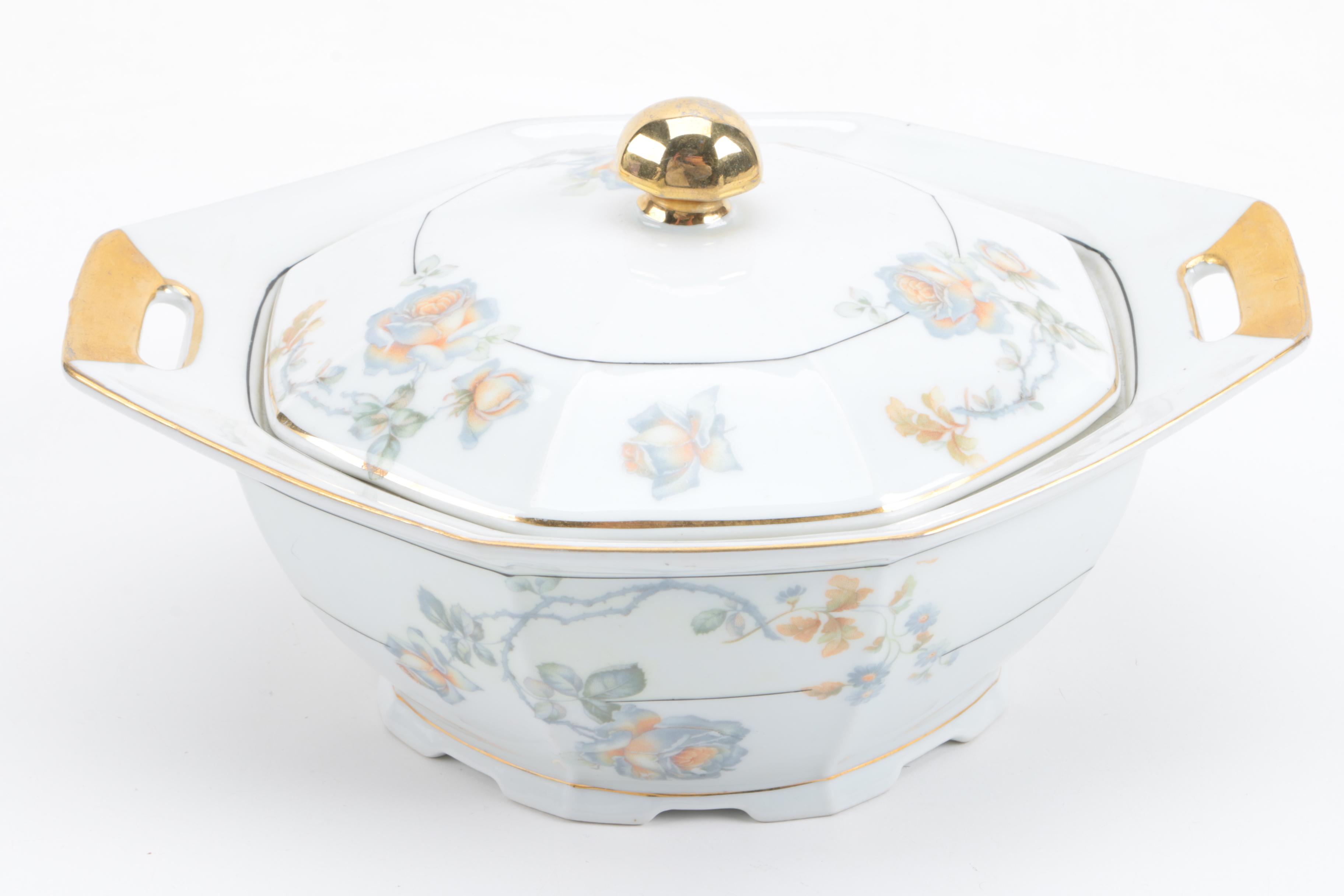 Vintage Victoria China Porcelain Tableware