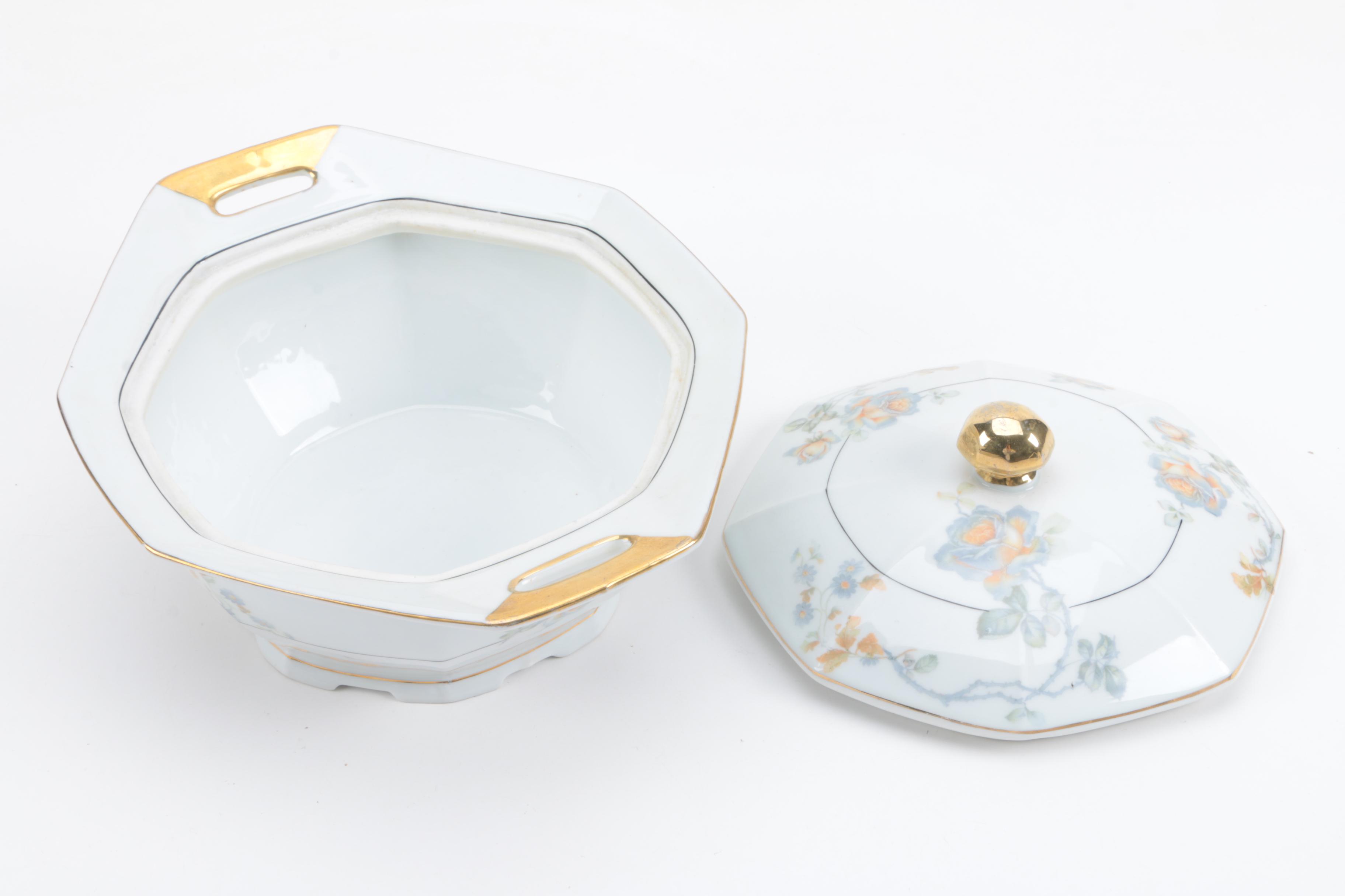 Vintage Victoria China Porcelain Tableware