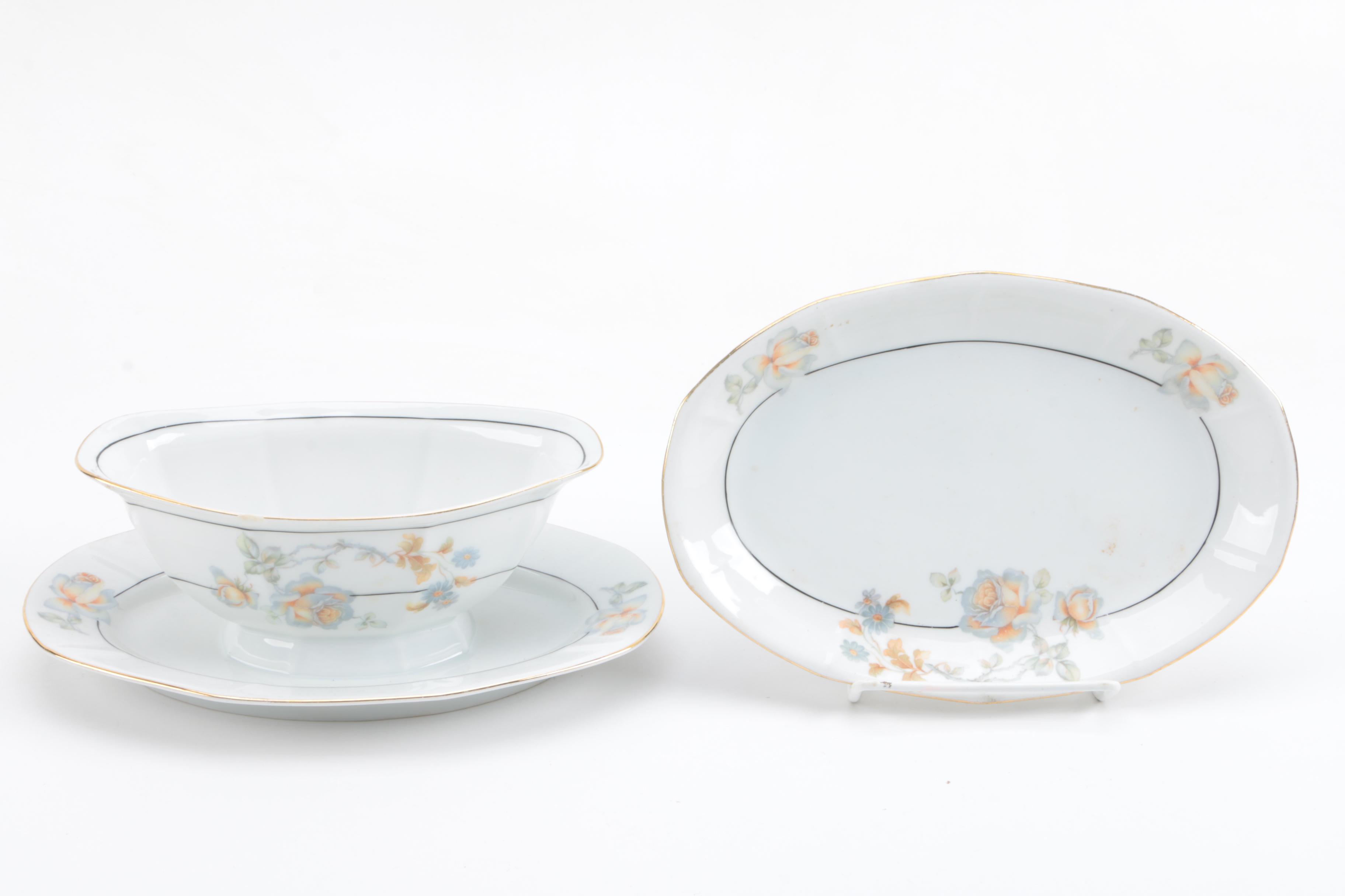 Vintage Victoria China Porcelain Tableware