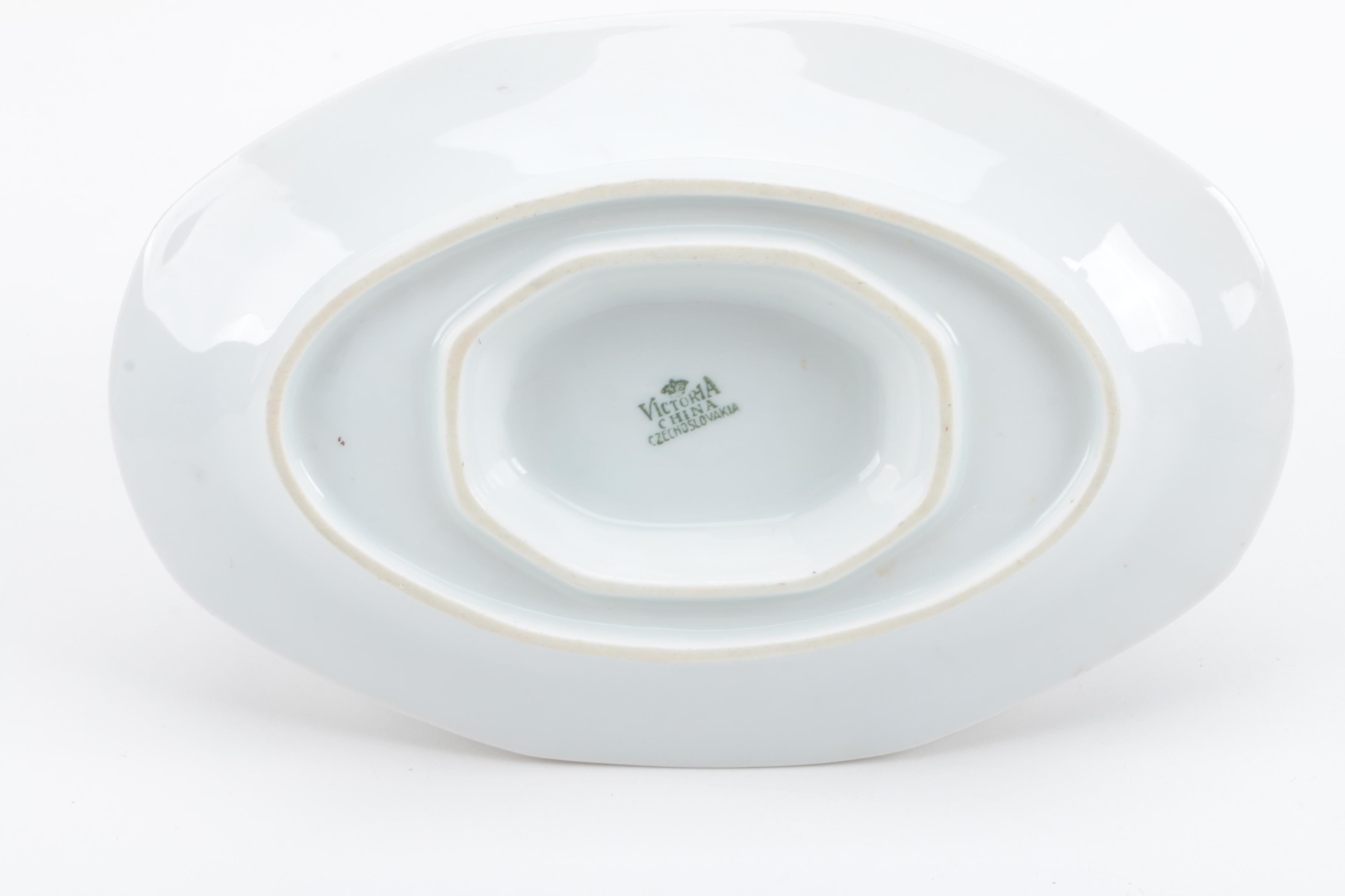 Vintage Victoria China Porcelain Tableware