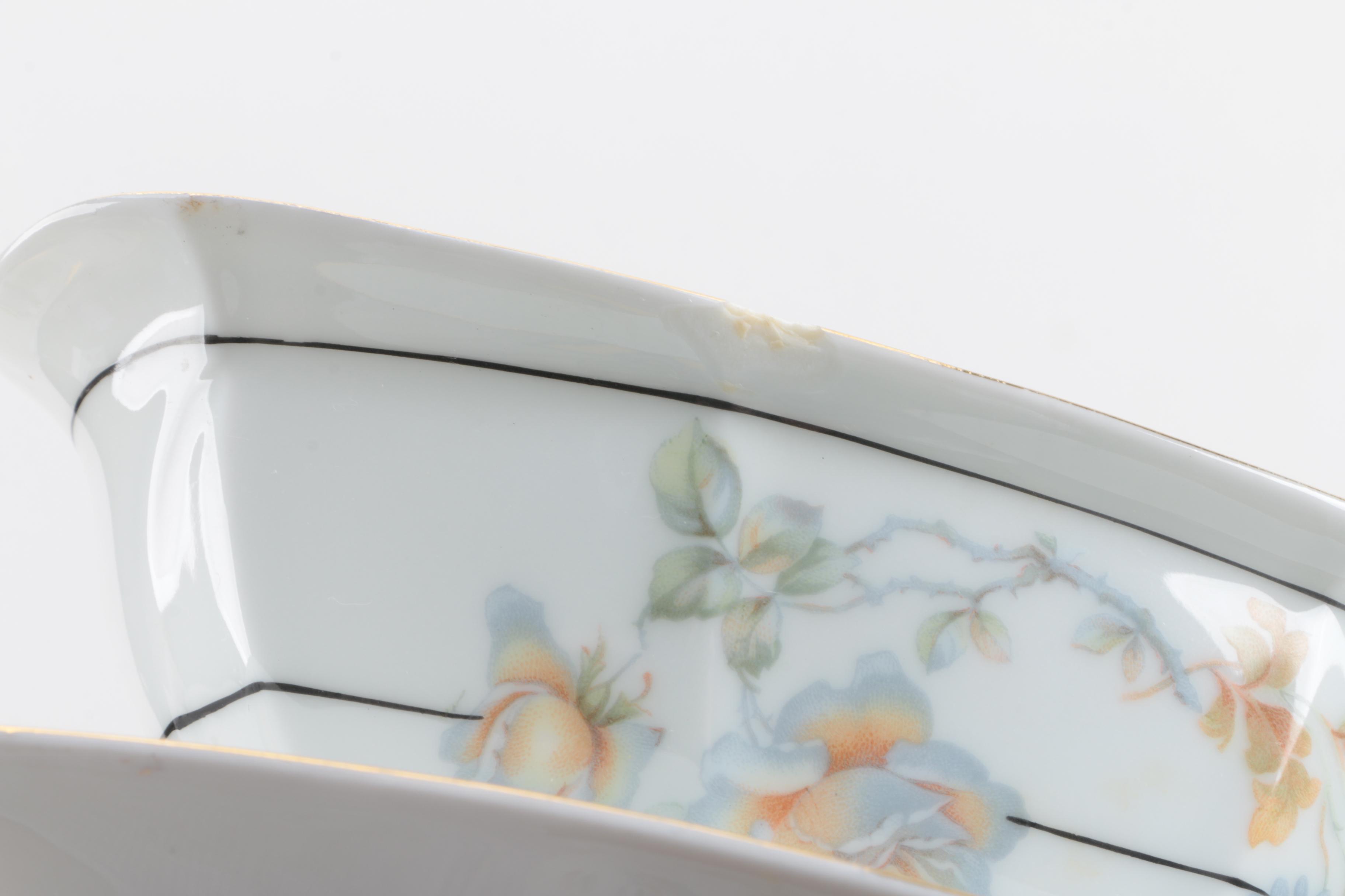 Vintage Victoria China Porcelain Tableware