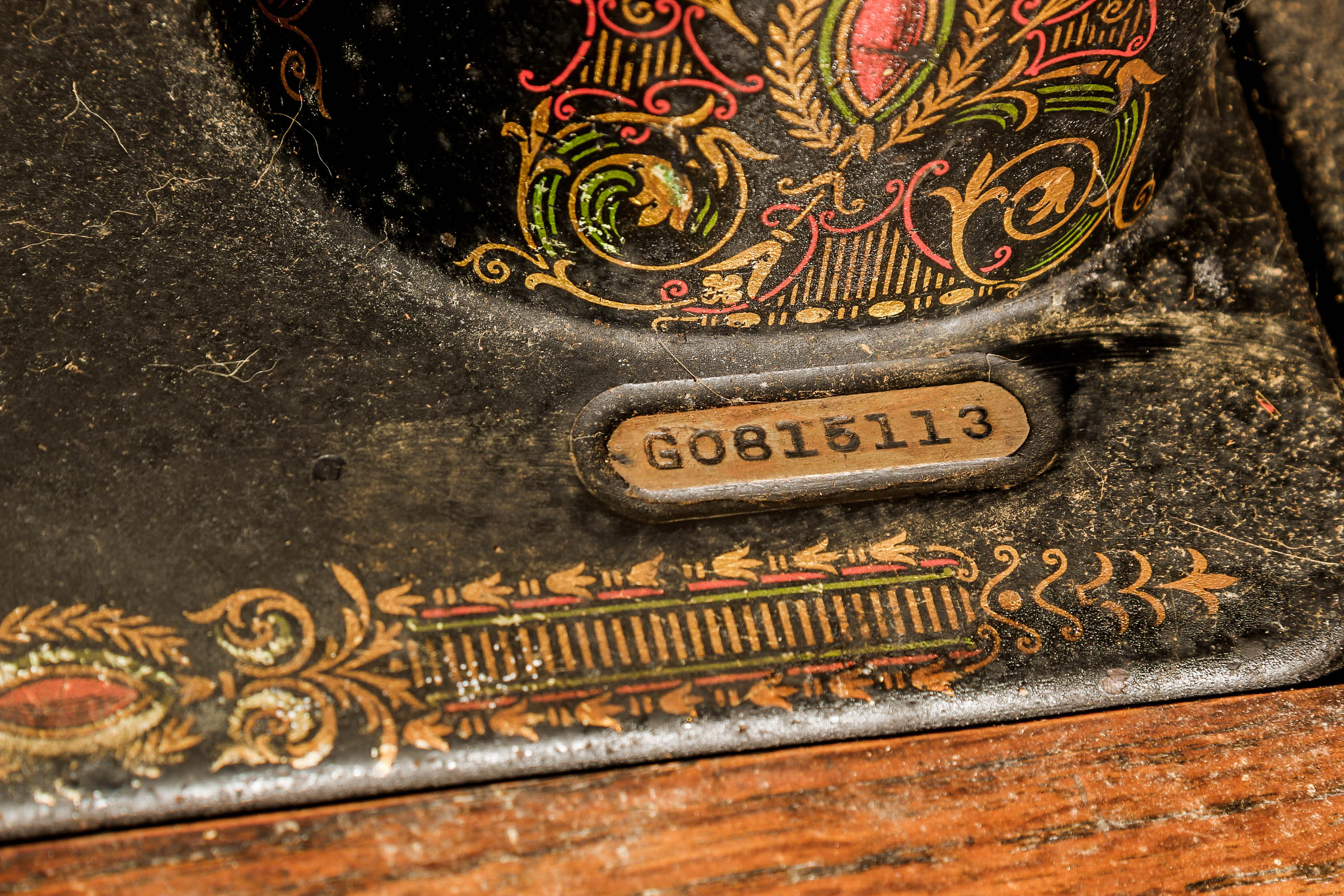 Vintage Singer Treadle Sewing Machine and Desk