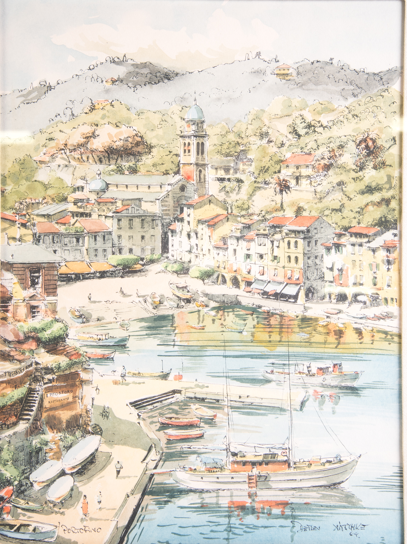 Detlev Nitschke Original Watercolors