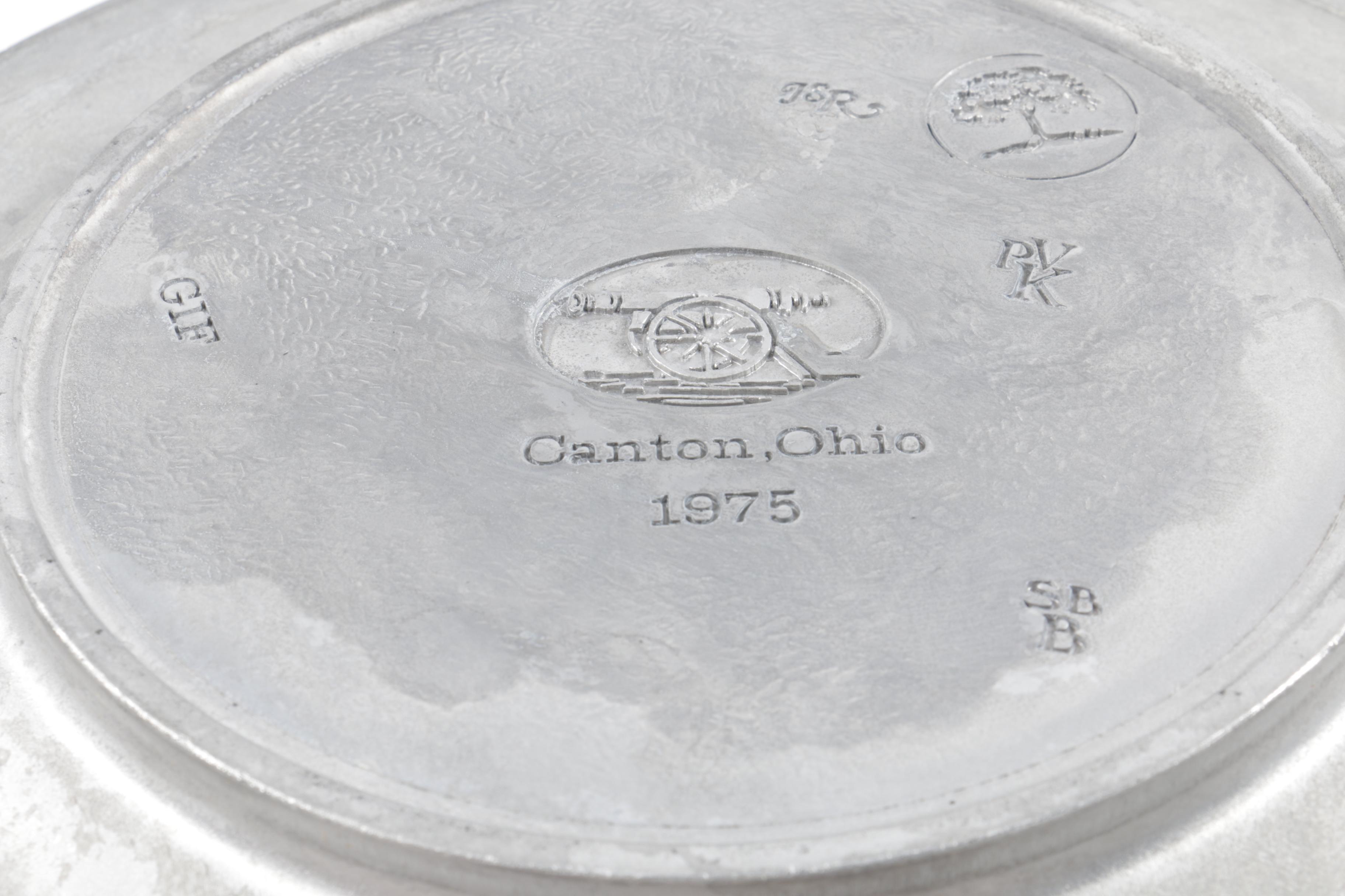 Williamsport Foundry Great American Revolution Pewter Plates