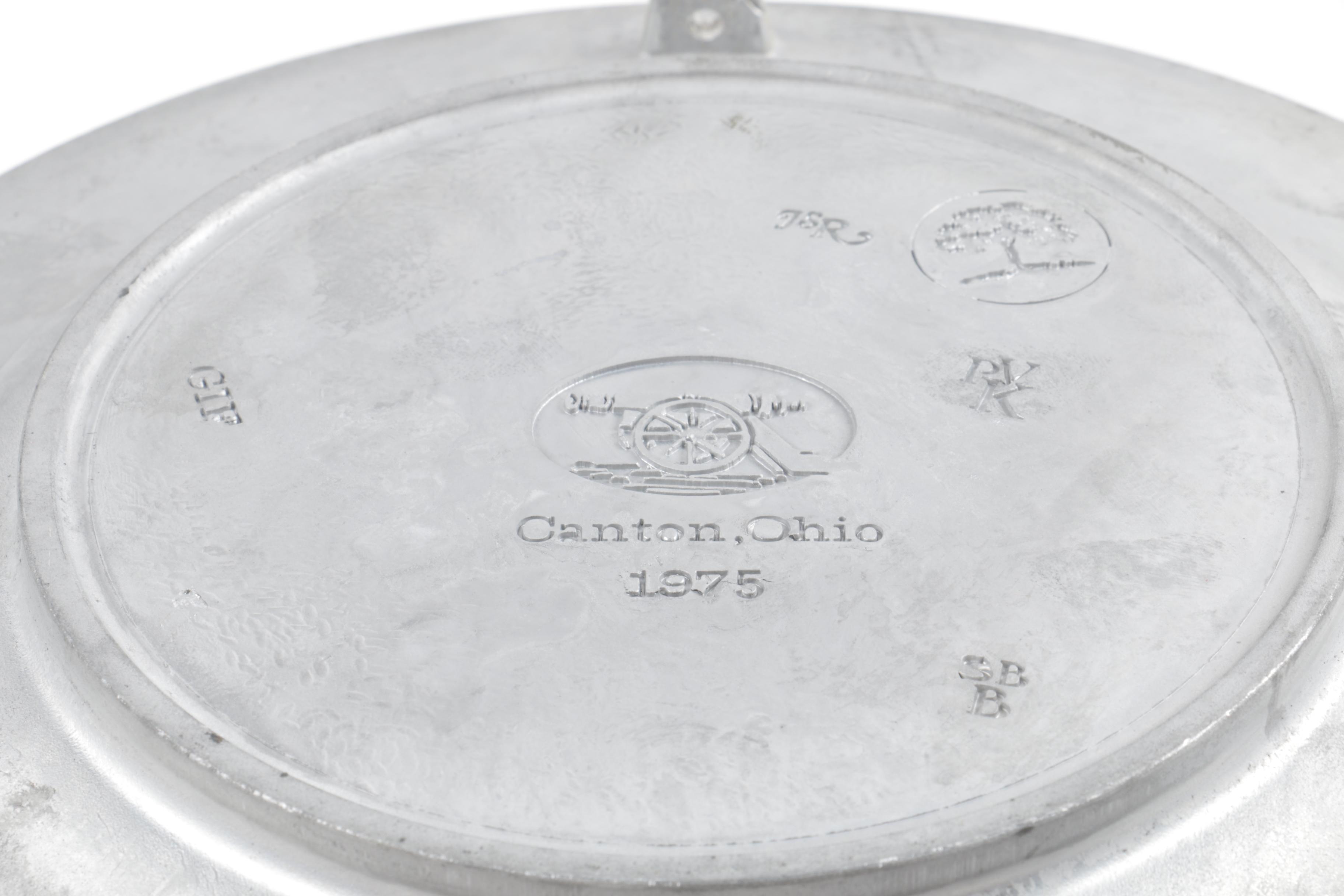 Williamsport Foundry Great American Revolution Pewter Plates