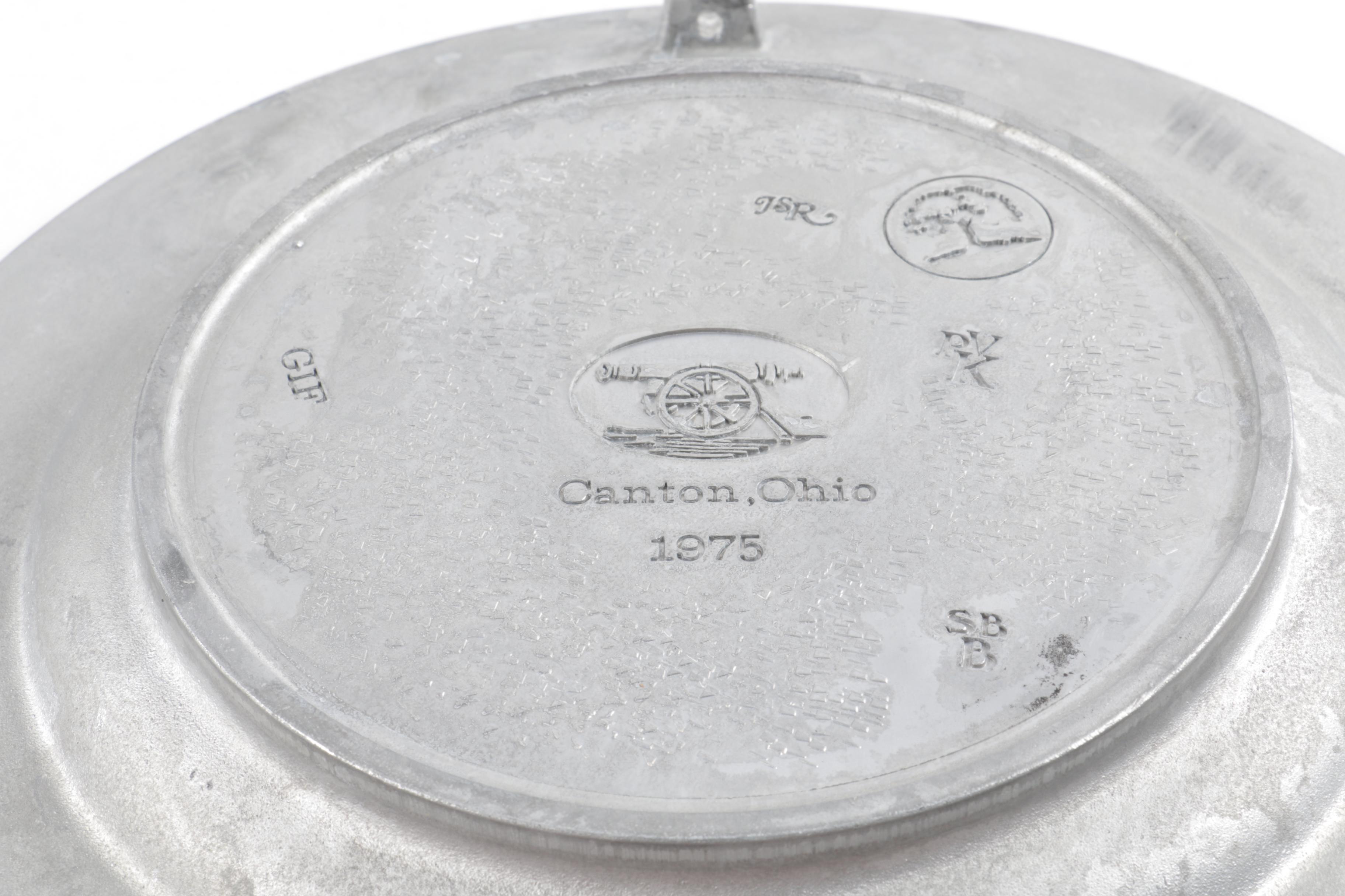 Williamsport Foundry Great American Revolution Pewter Plates