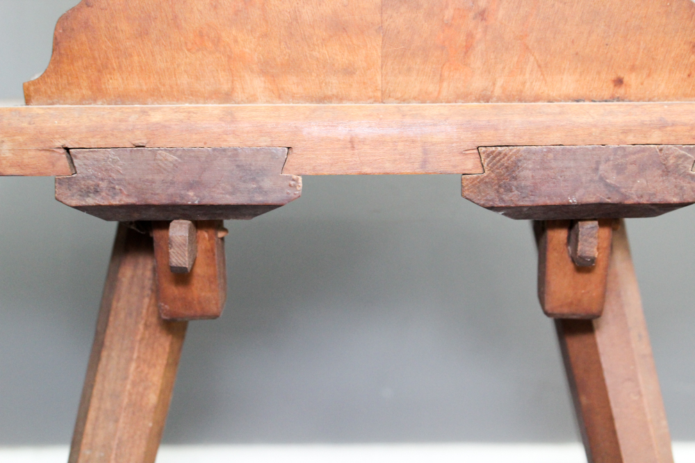 Antique South German Beech Fratzenstühle