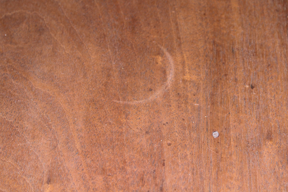 Antique Game Table with Hidden Drawer