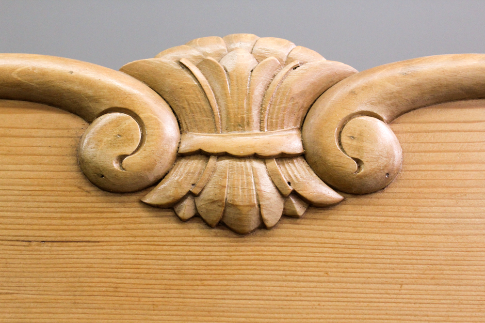 Antique Pine Knockdown Wardrobe