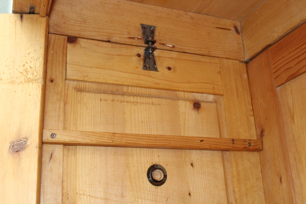 Antique Pine Knockdown Wardrobe