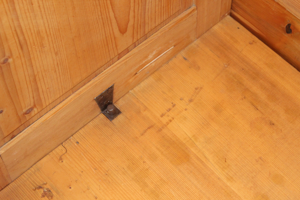 Antique Pine Knockdown Wardrobe