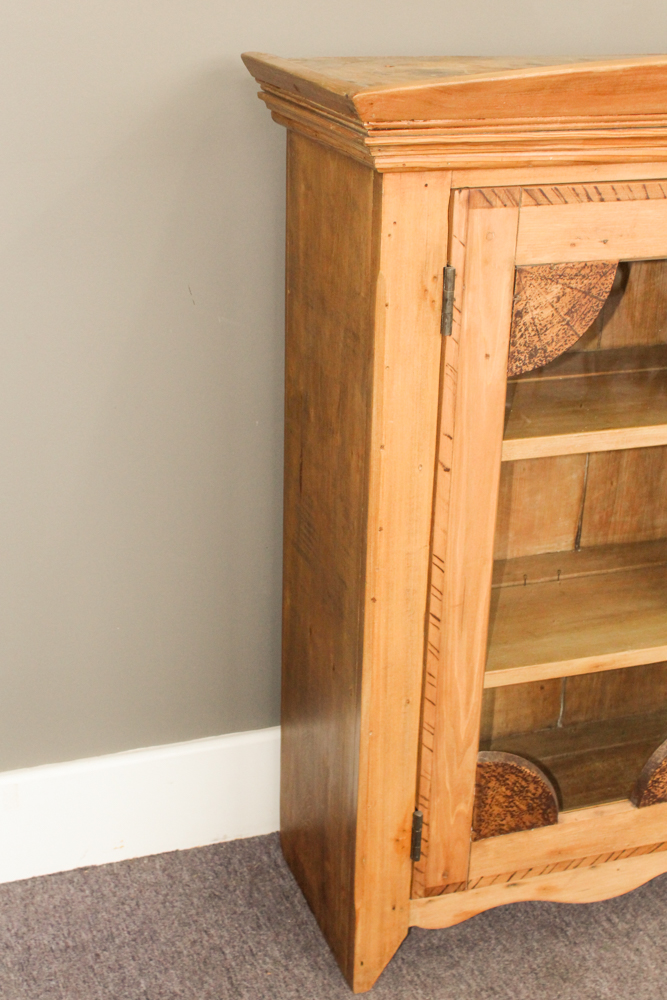 Antique American Poplar Cabinet