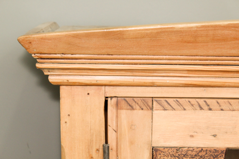 Antique American Poplar Cabinet