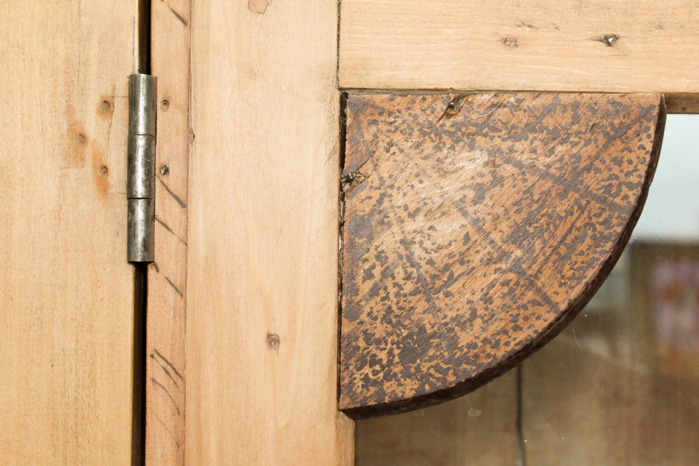 Antique American Poplar Cabinet