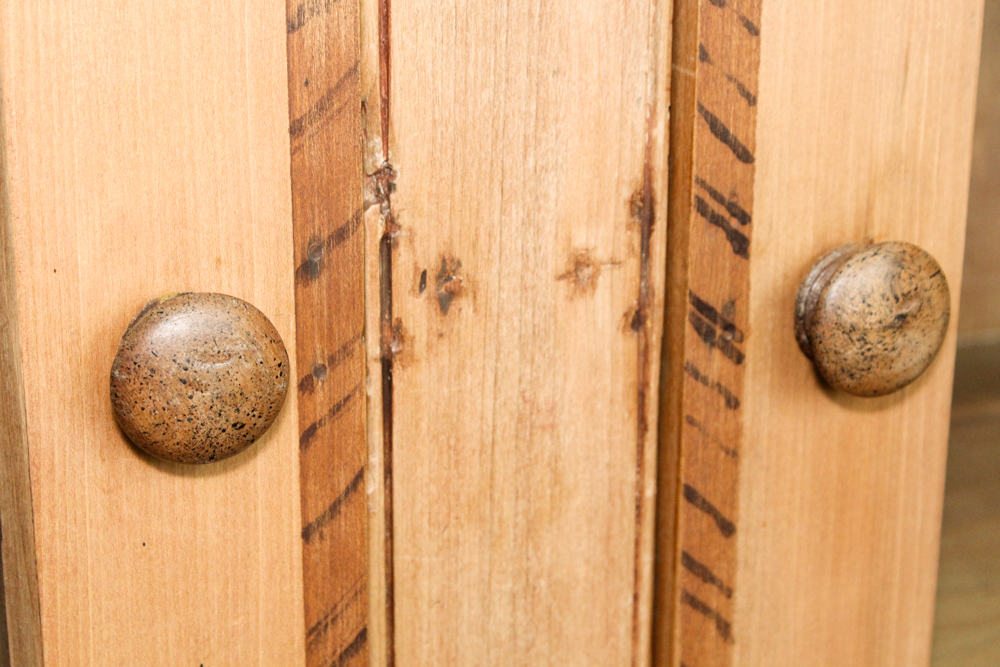 Antique American Poplar Cabinet