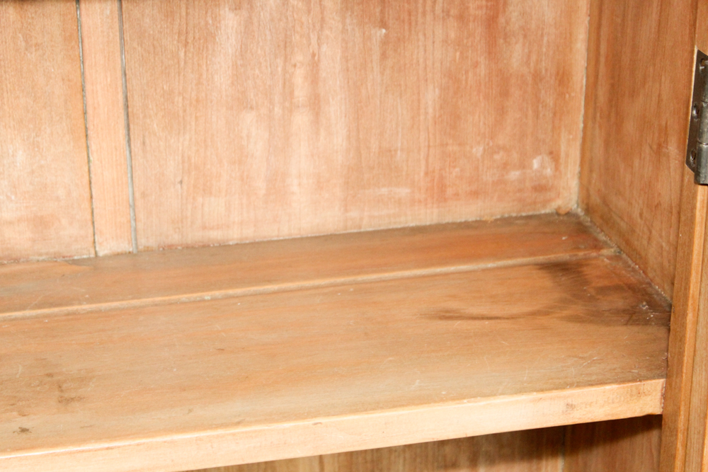 Antique American Poplar Cabinet