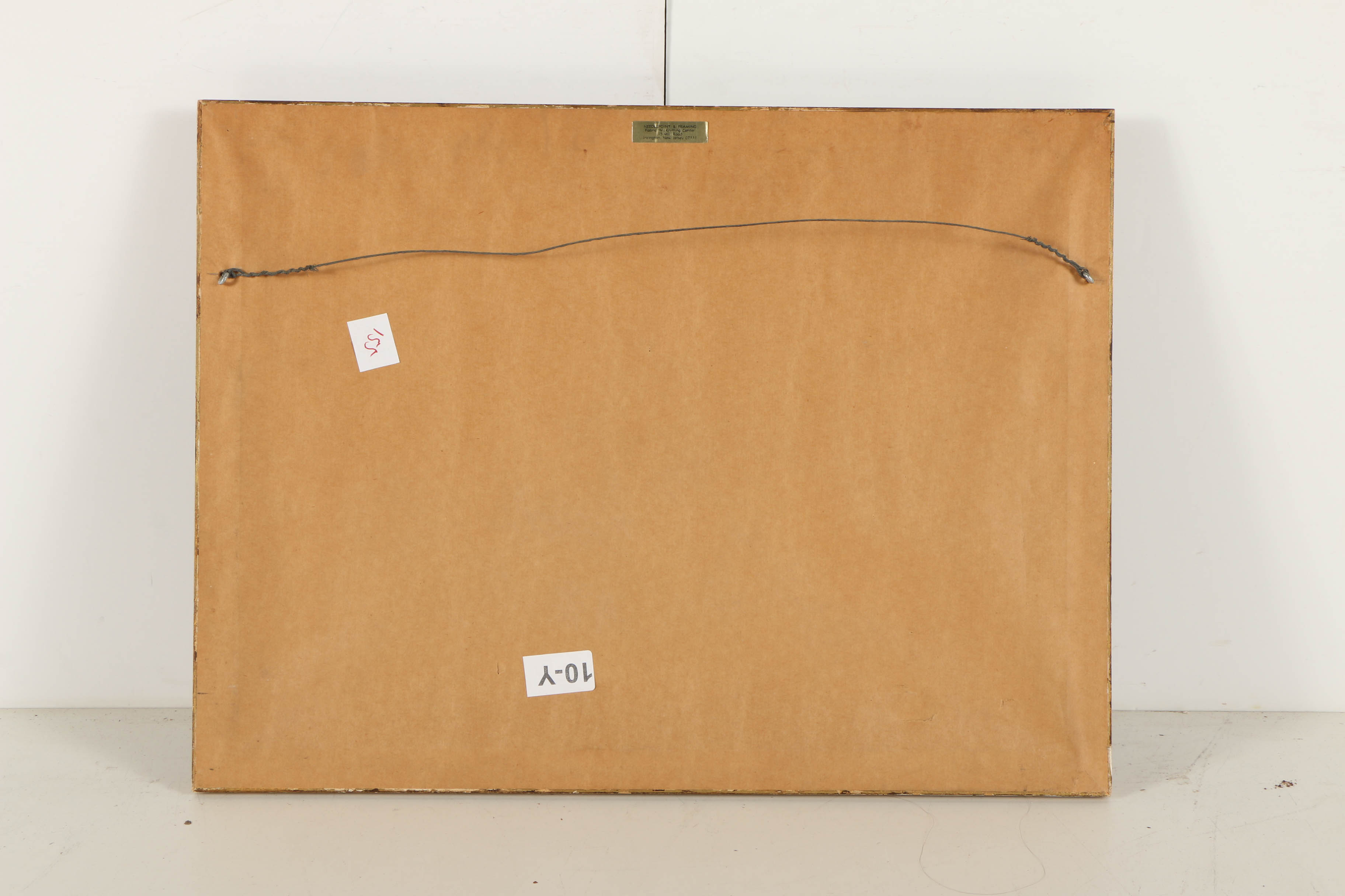 Needle Point Still Life of Judaica