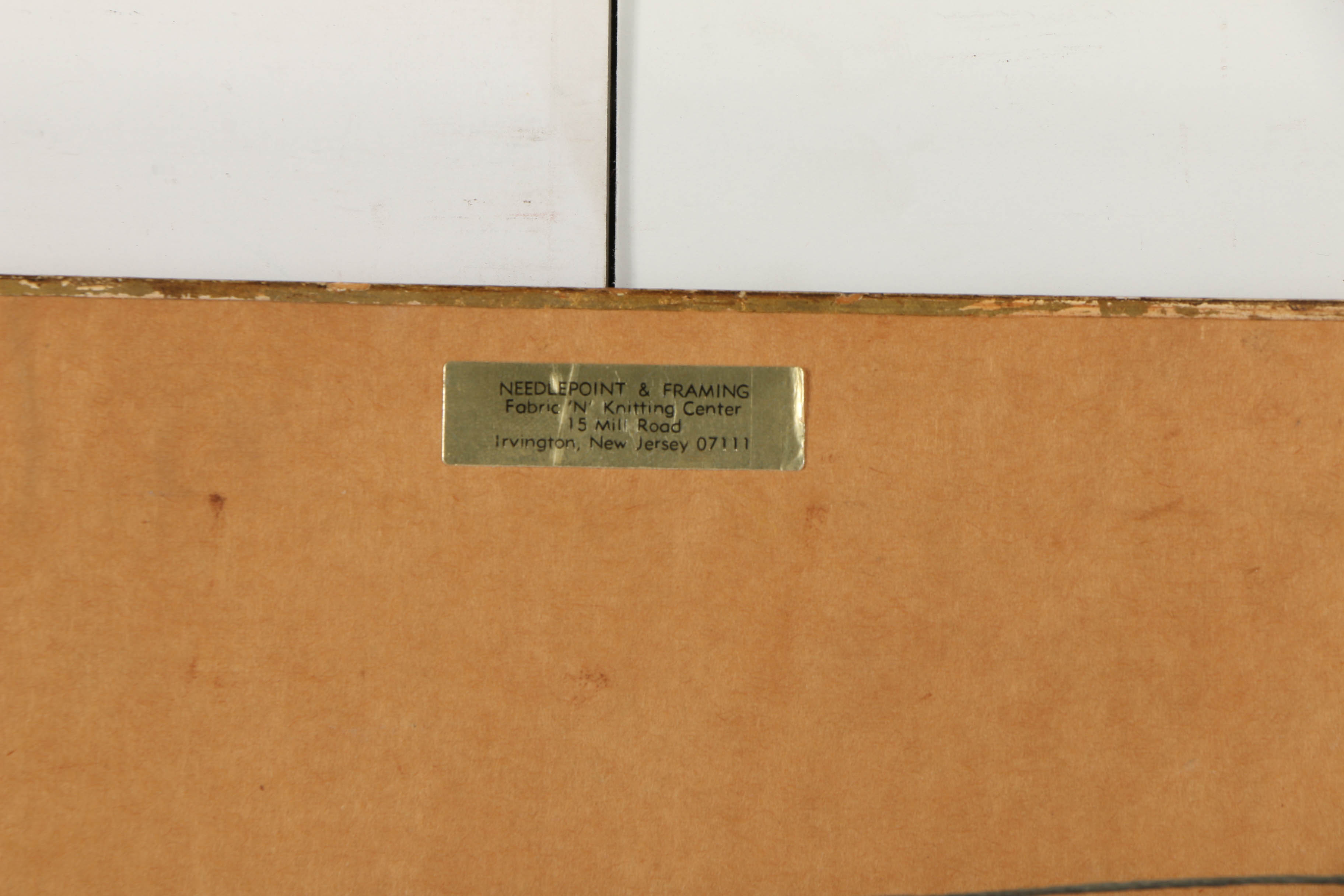 Needle Point Still Life of Judaica