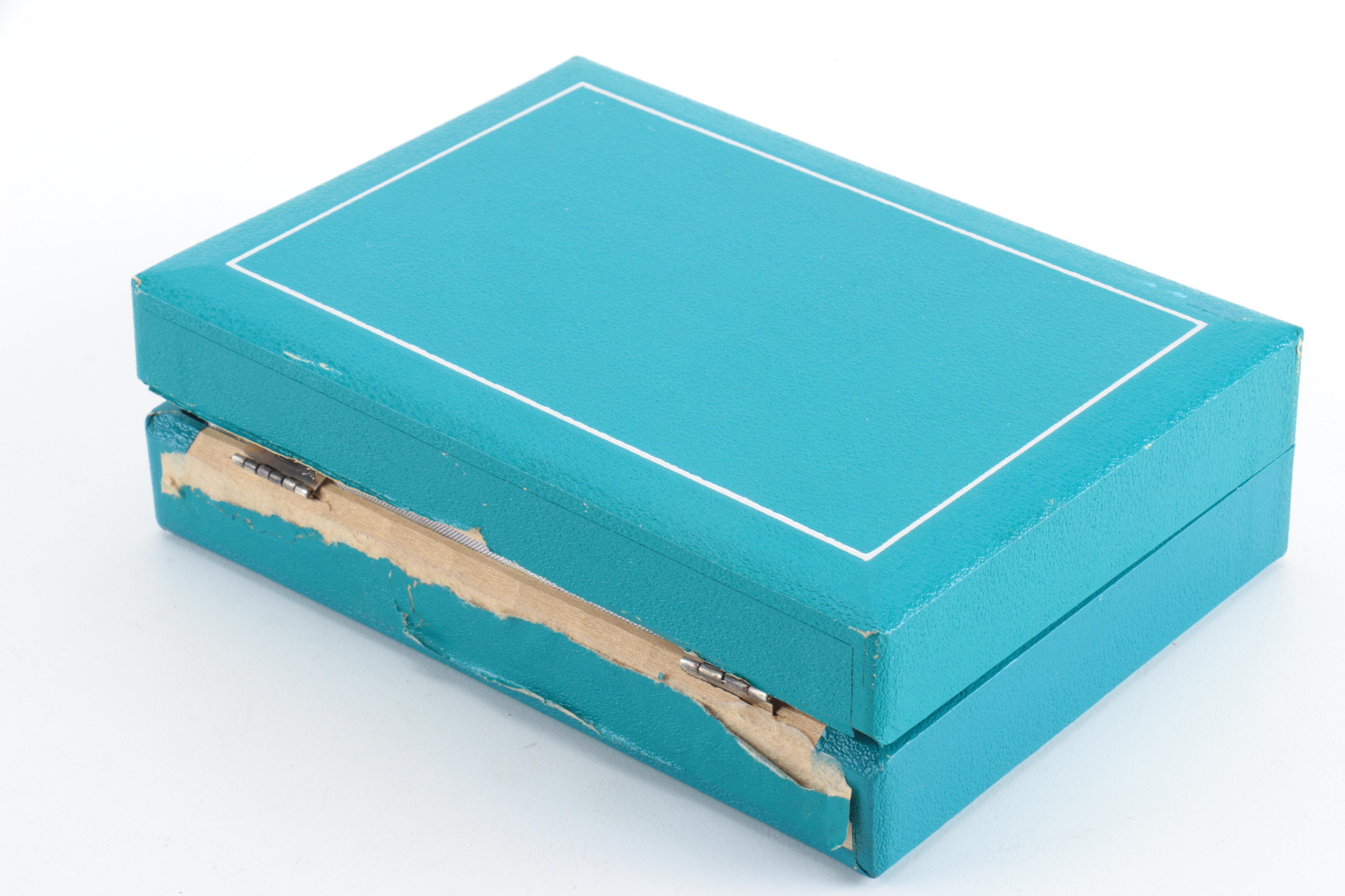 Raimond Silver Plate Salt Cellars with Lead and Copper Sugar Bowl and Creamer