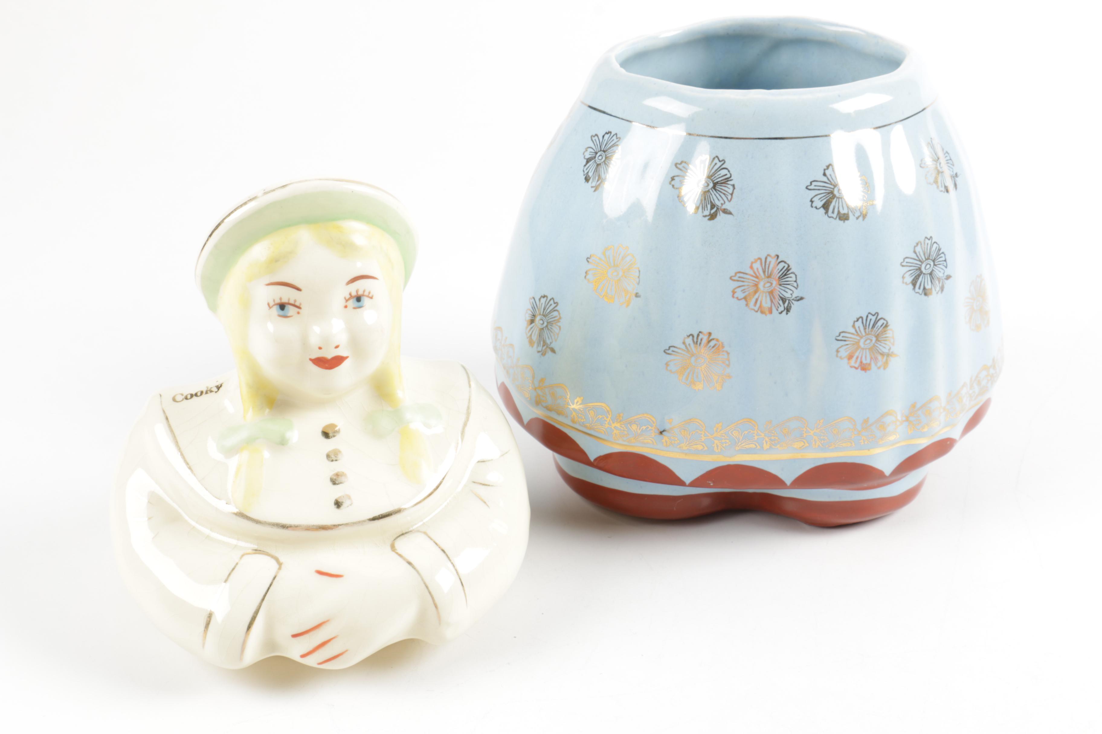 Reproduction "Cooky" Cookie Jar