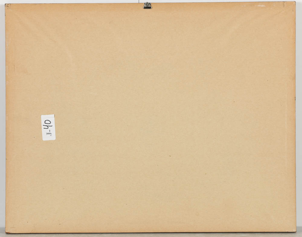 Reproduction Print After Pietro Gualdi "Interior de la Catedral de Mexico"