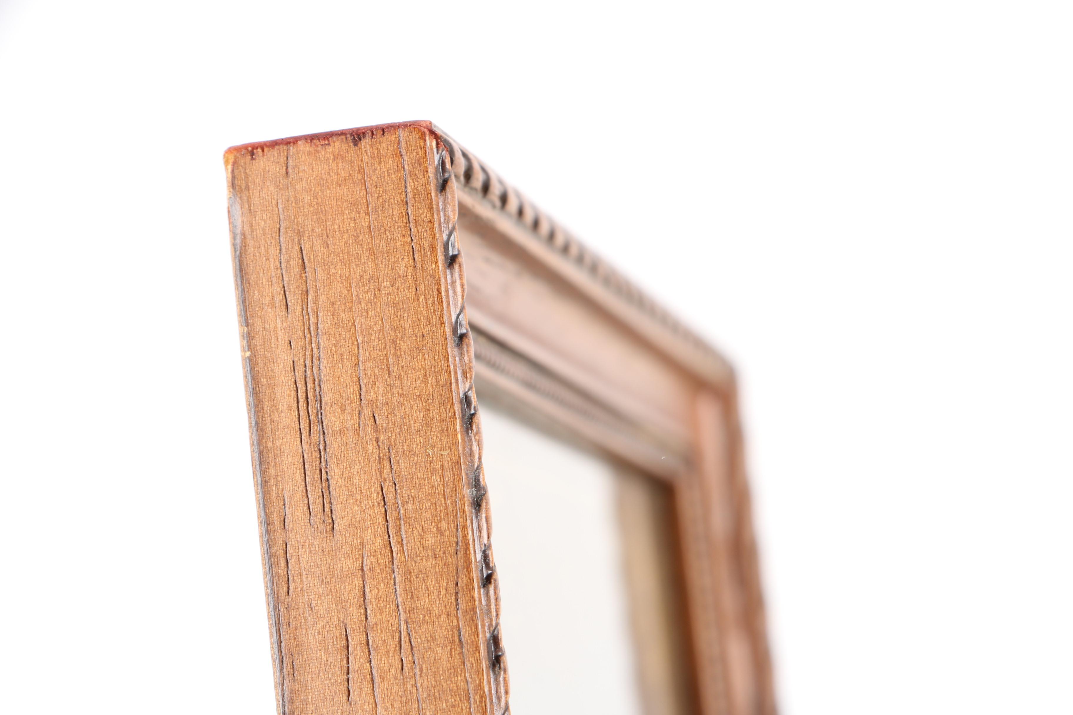 Vintage Mechanical Print on Paper of Charles Lindbergh "Spirit of St. Louis"