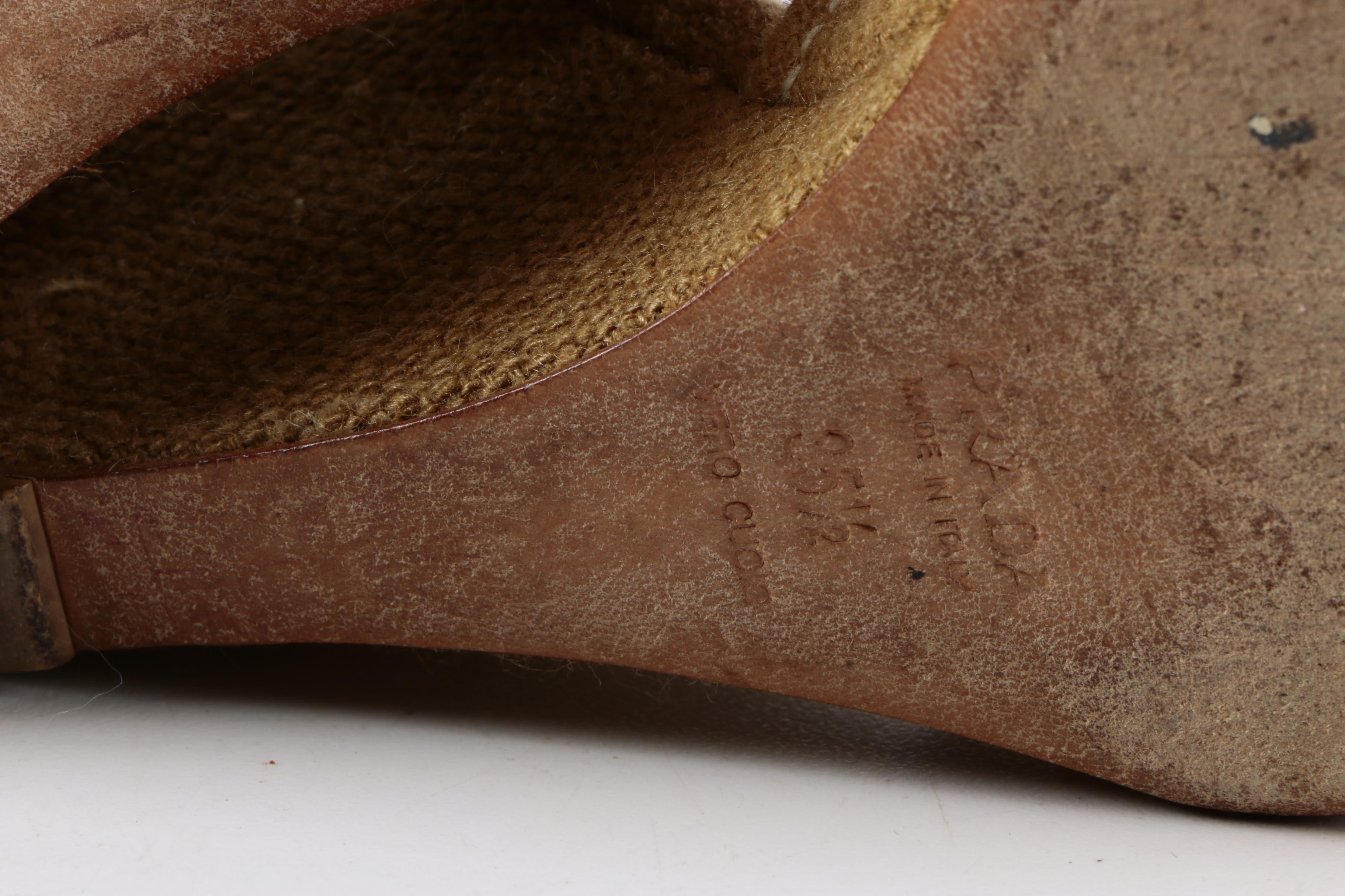 Prada Jute Wedges