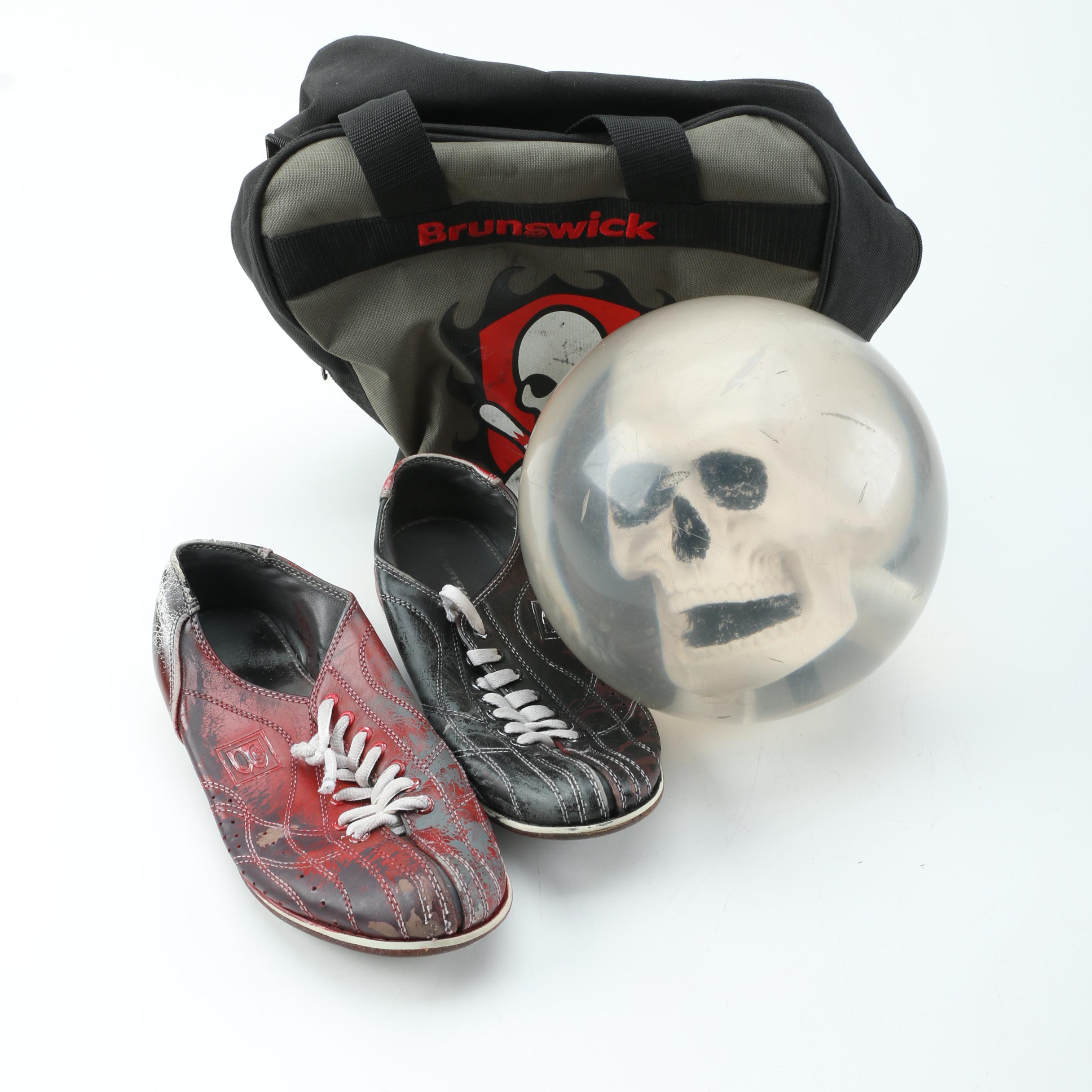 Assorted Bowling Equipment