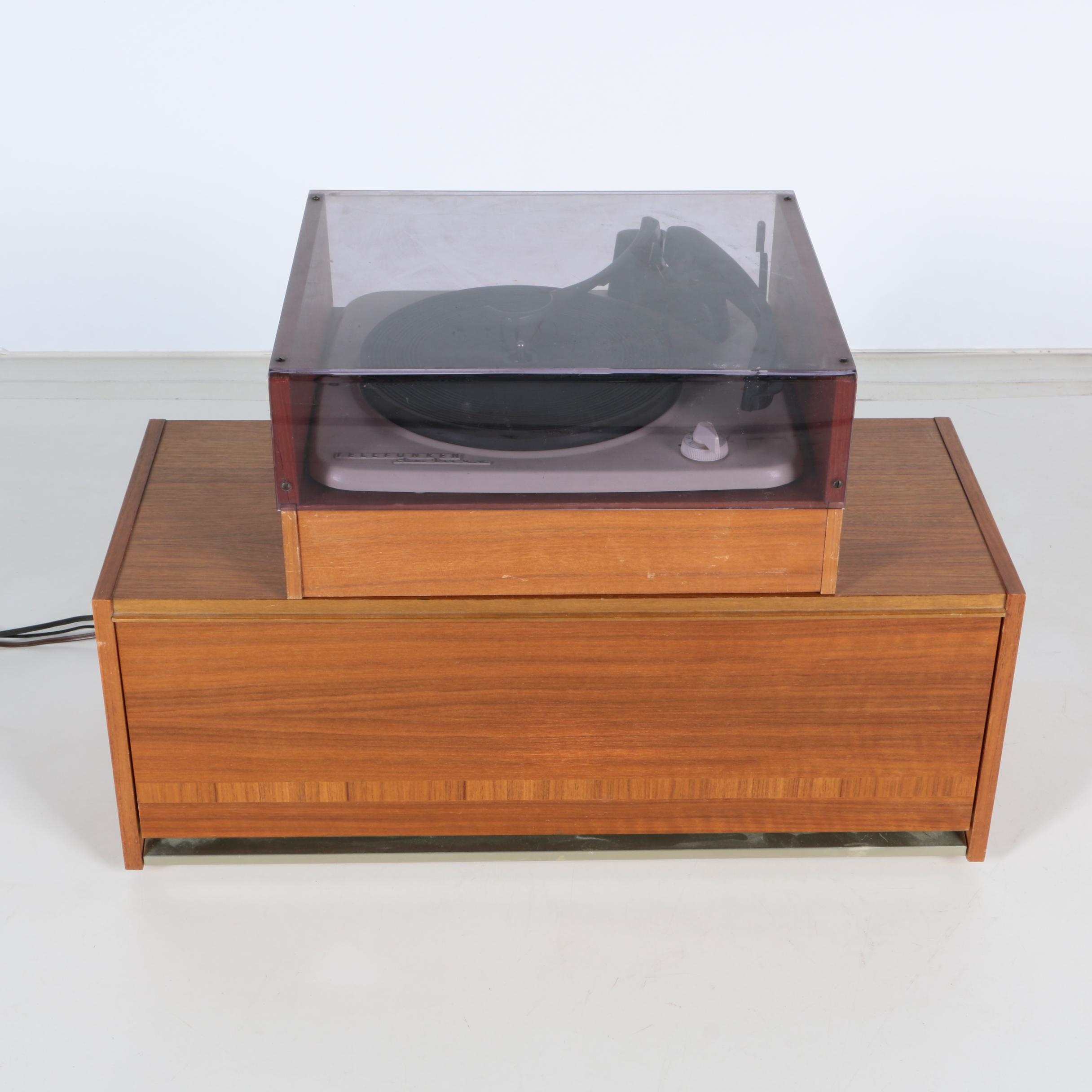 Telefunken De Luxe Record Player and Opus 5550 MX Receiver