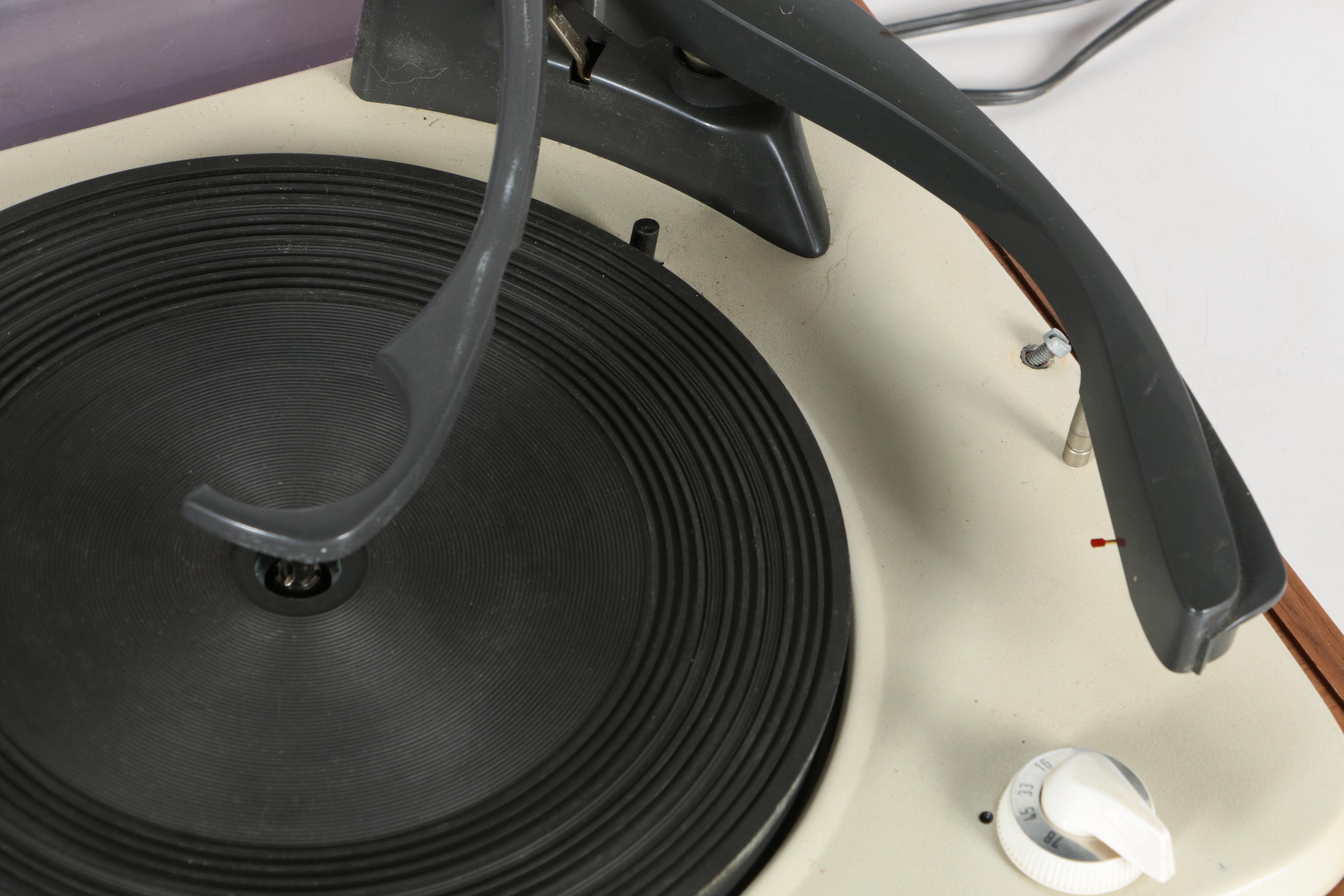 Telefunken De Luxe Record Player and Opus 5550 MX Receiver